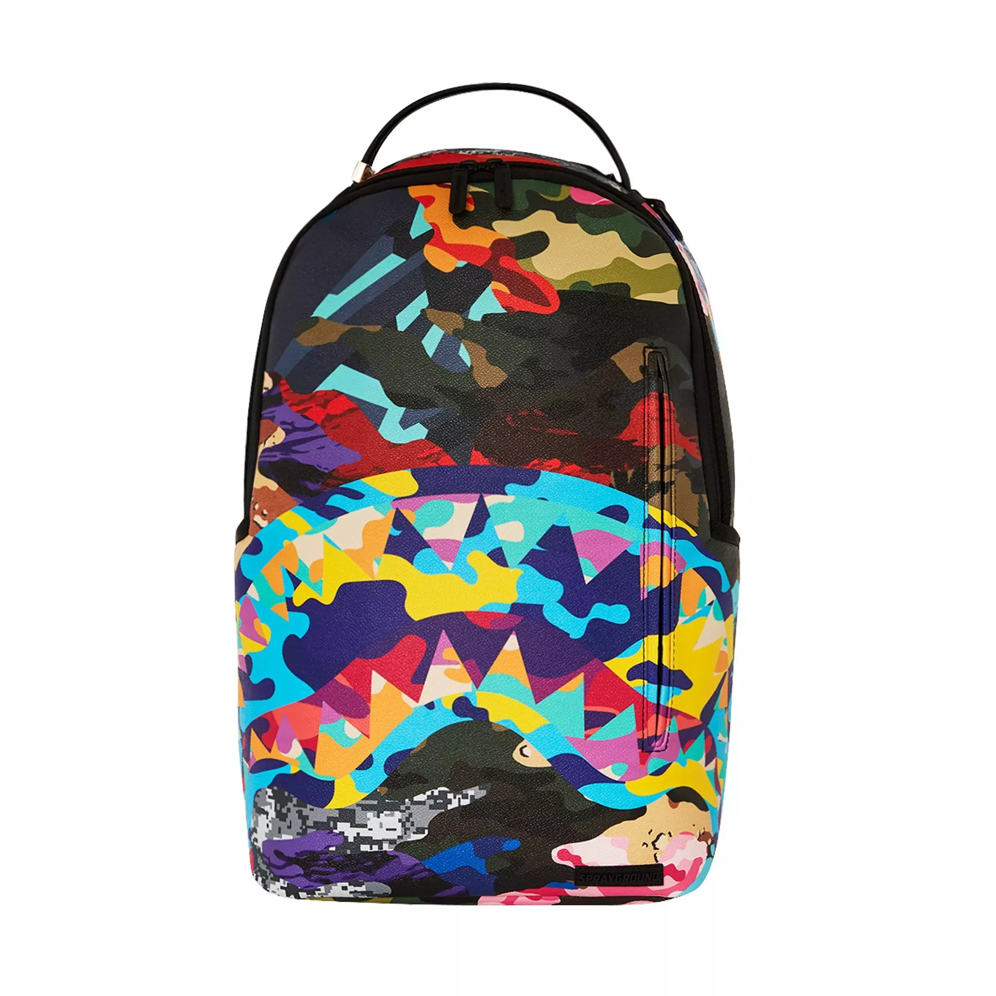 Sprayground Sliced Camo Backpack - MULTI-COLOR