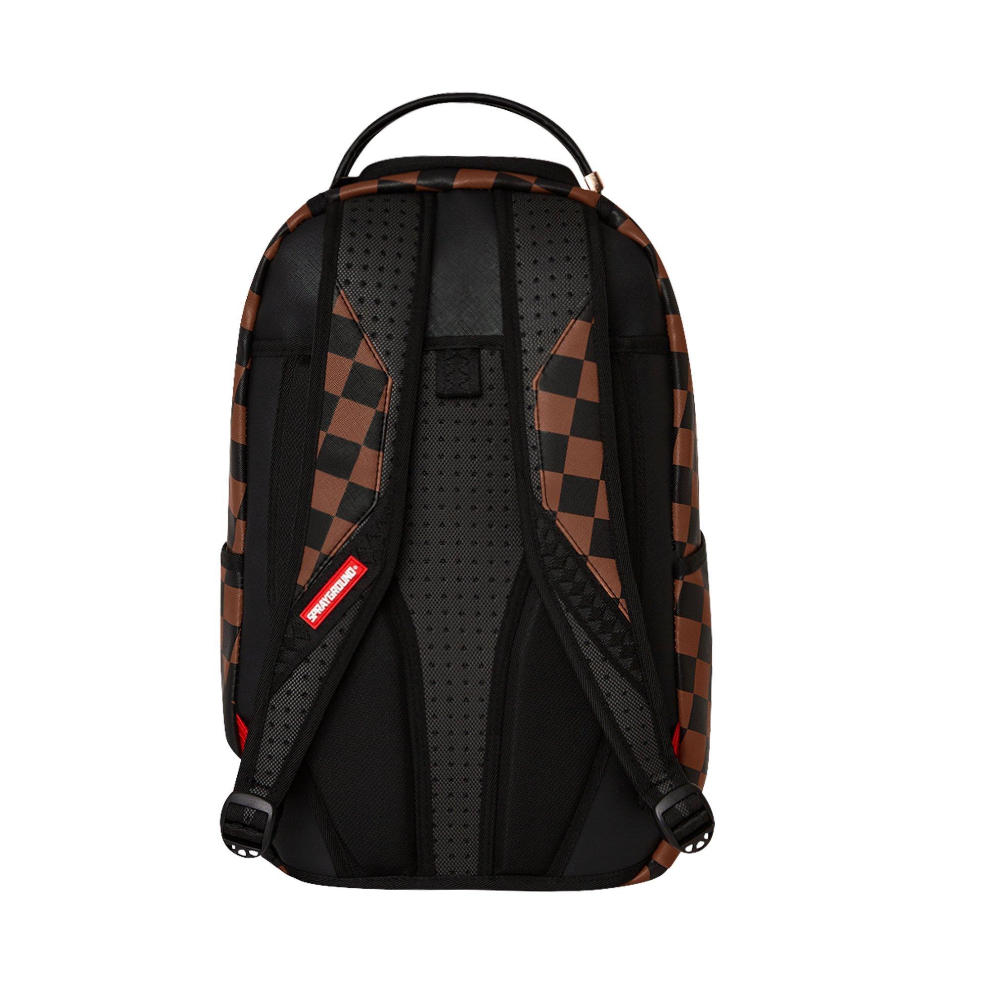 Sprayground Hangover Shark Backpack - BROWN Thumbnail View 2