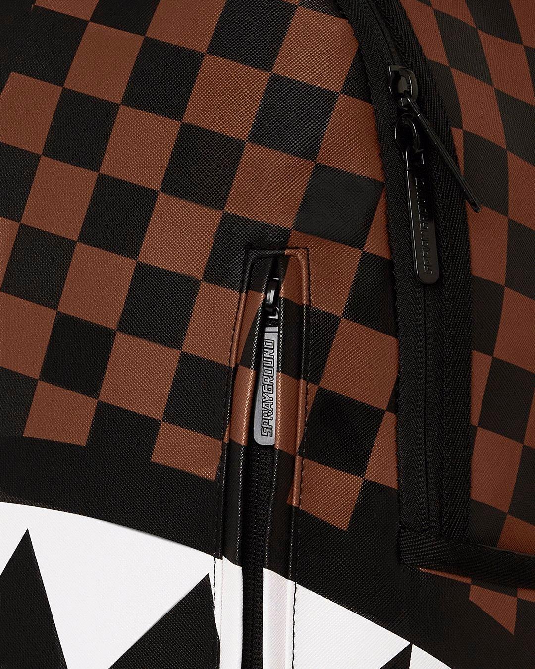 Sprayground Hangover Shark Backpack - BROWN Thumbnail View 6