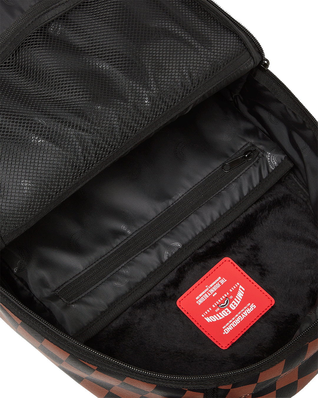 Sprayground Hangover Shark Backpack - BROWN Thumbnail View 8