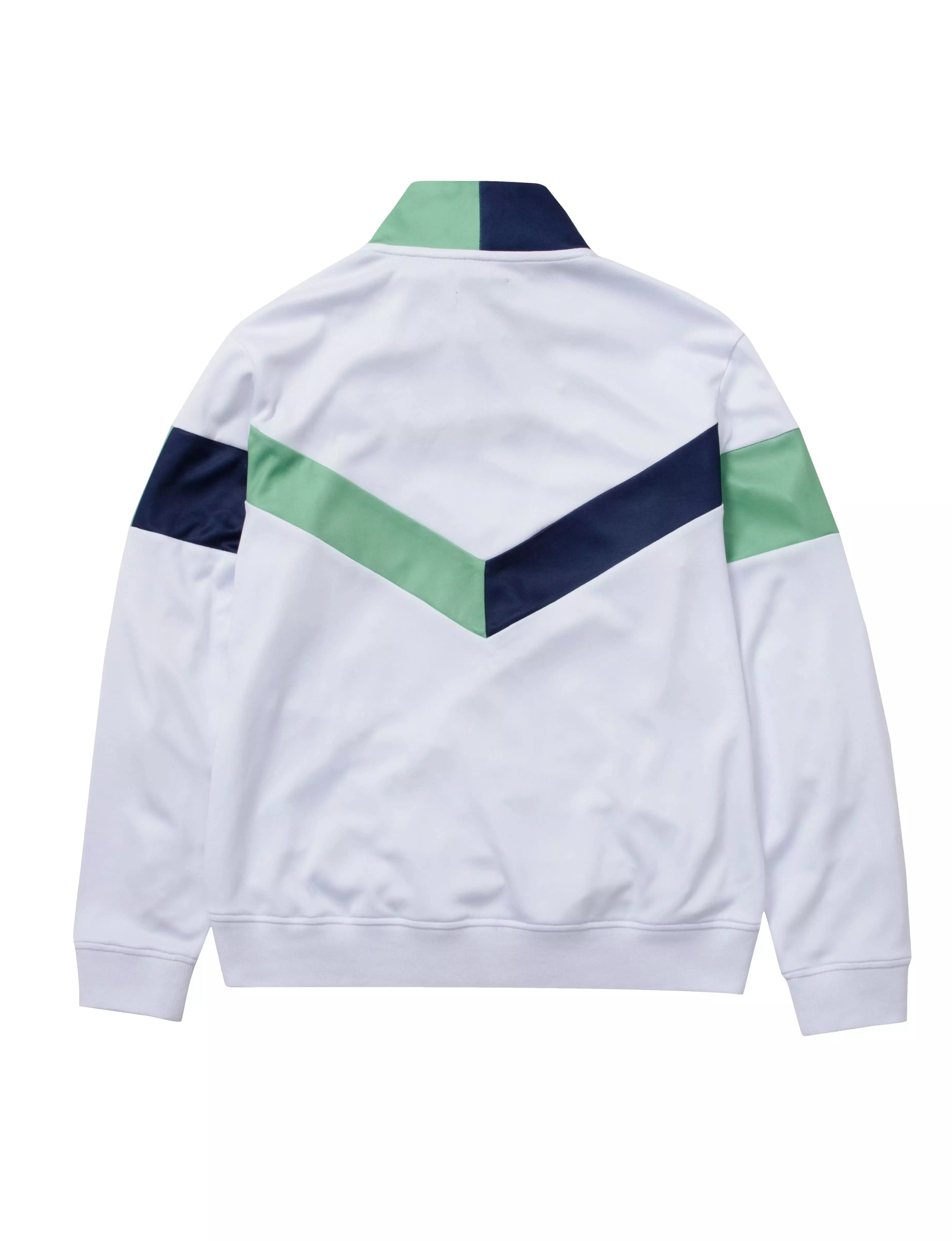Born Fly Men's Blazin' Track Jacket - White - WHITE