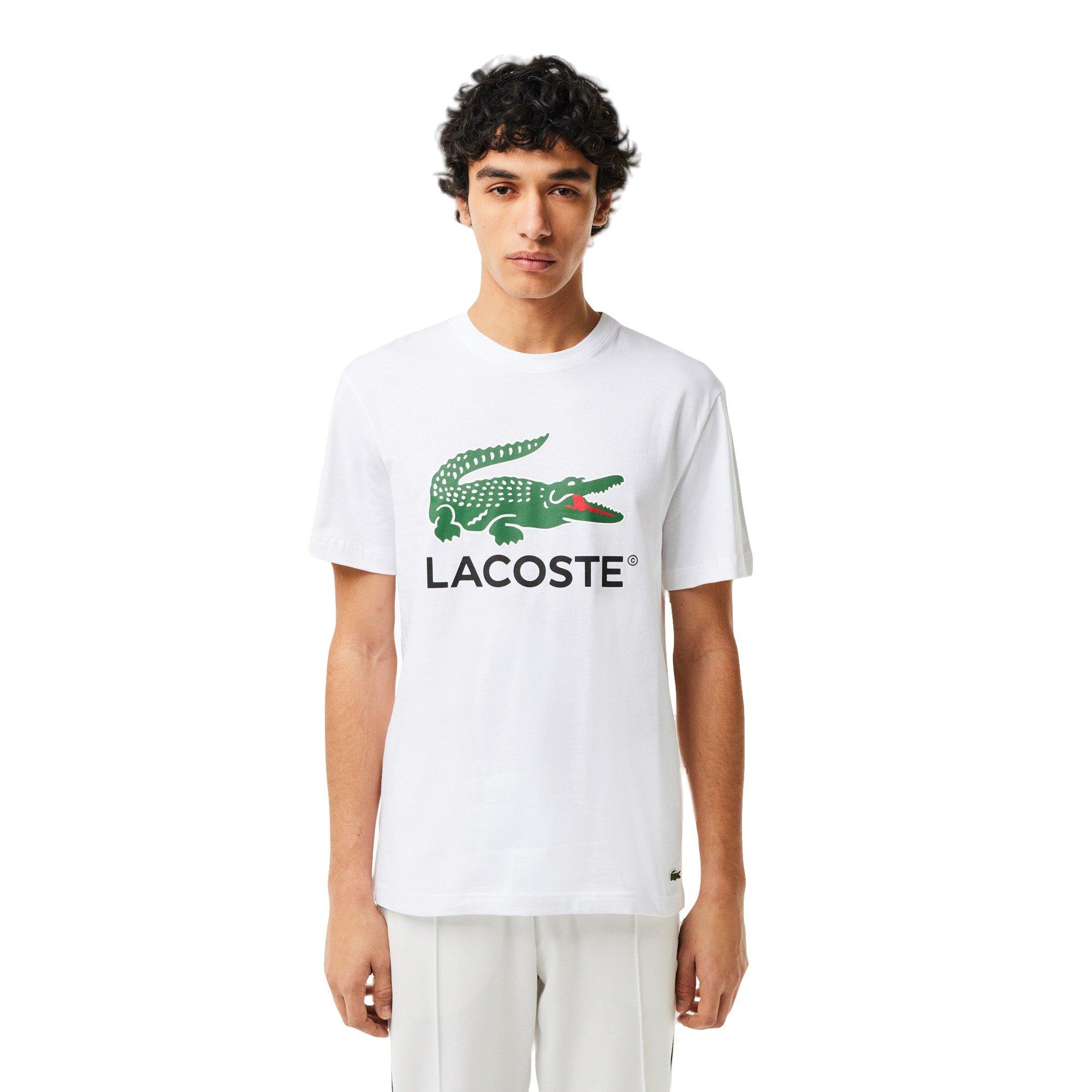 Lacoste Men's Signature Logo Tee - WHITE