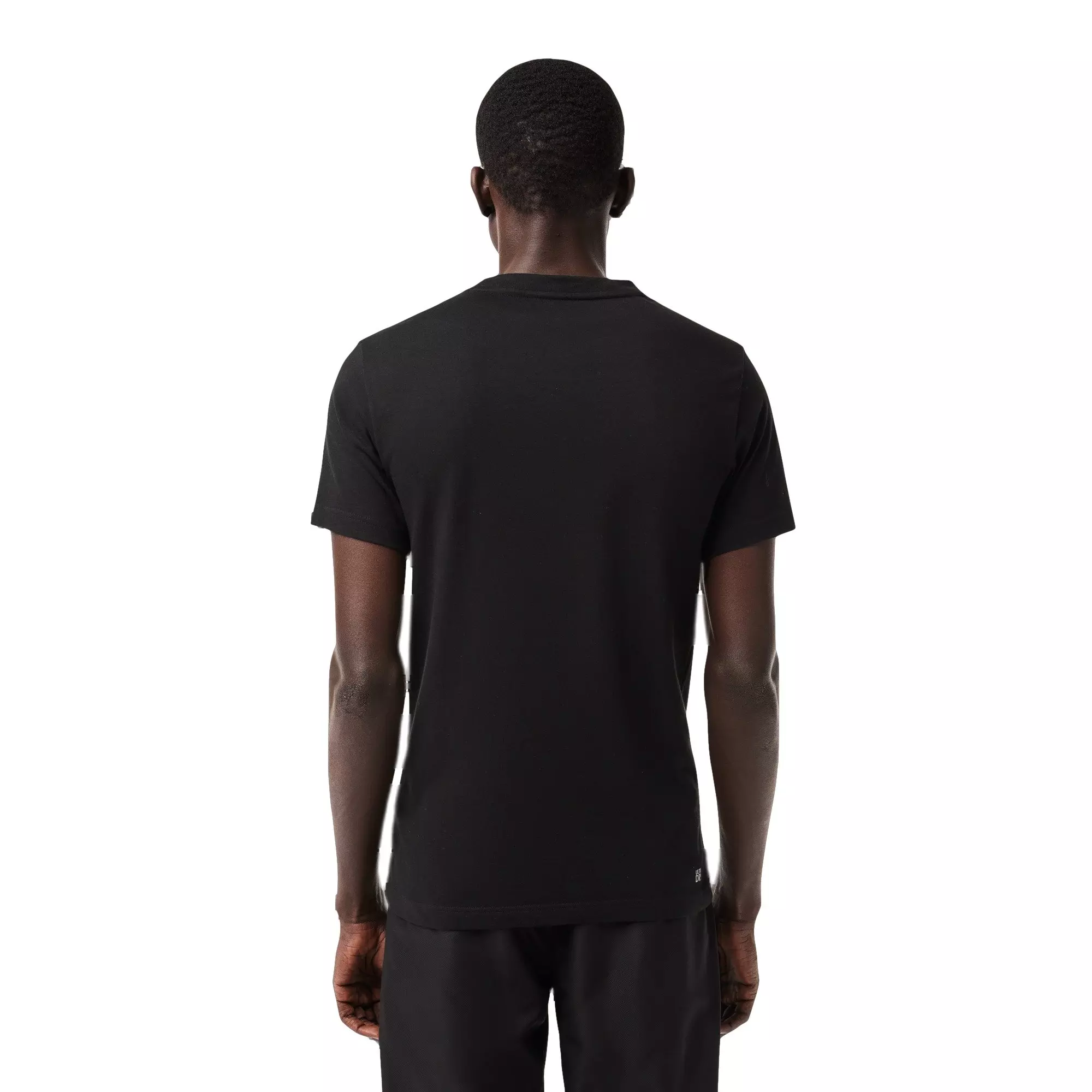 Lacoste Men's Repeating Logo Tee - BLACK