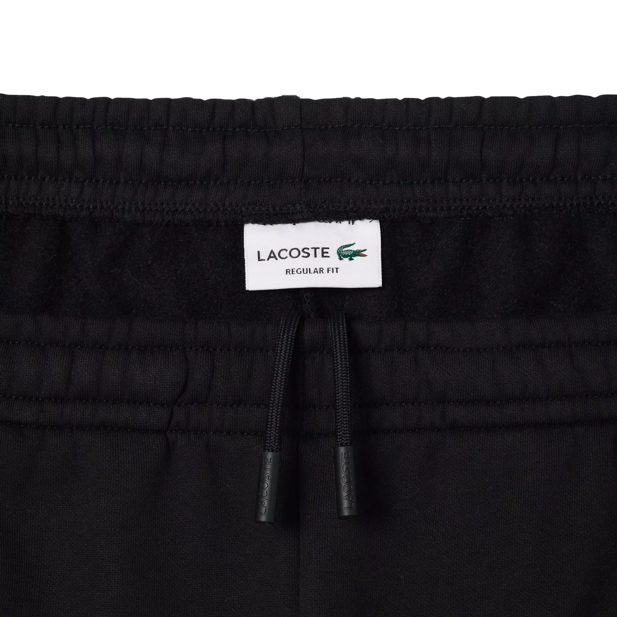 Lacoste Men's Colorblock Fleece Shorts-Black - BLACK