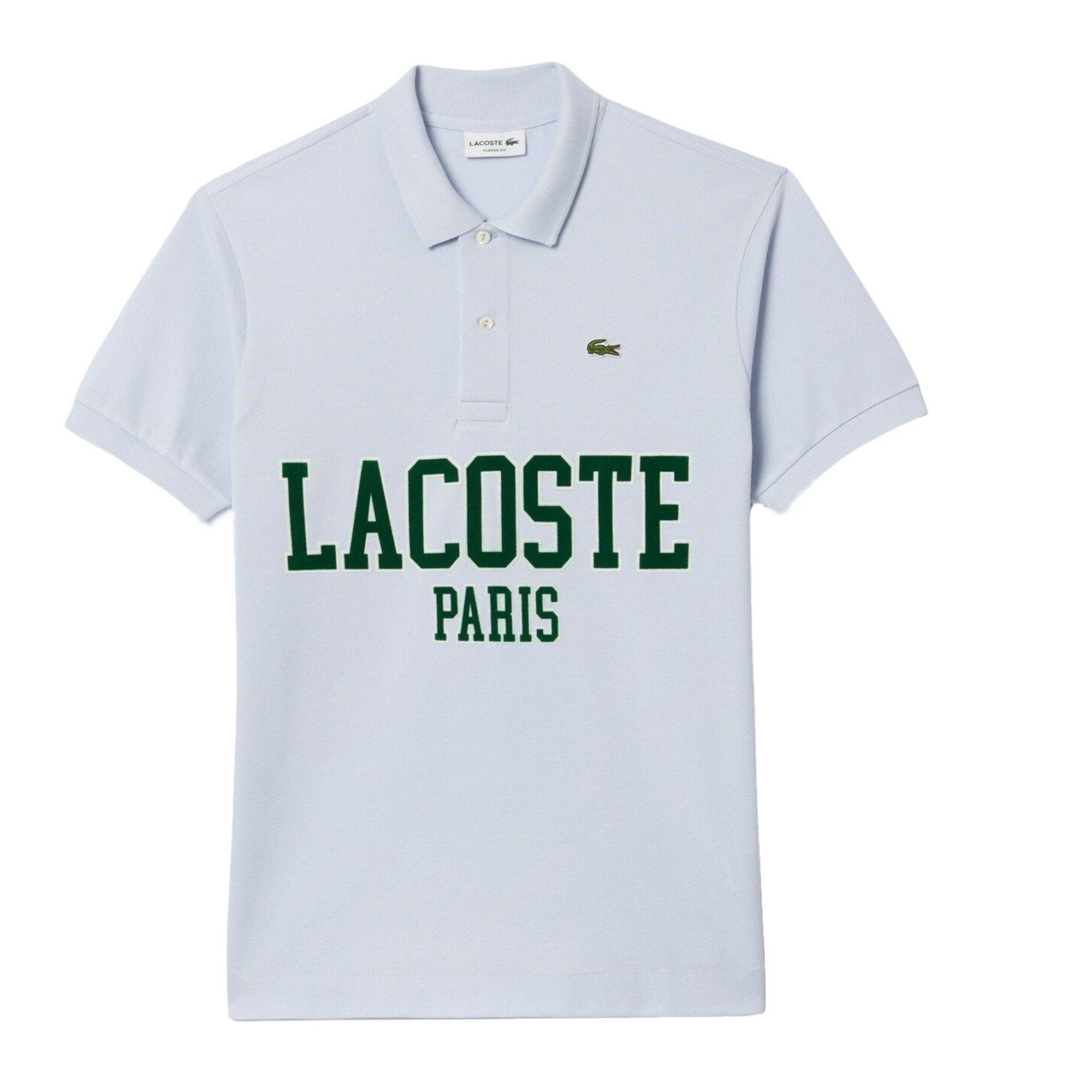 Lacoste Men's Paris Polo - White - BLUE