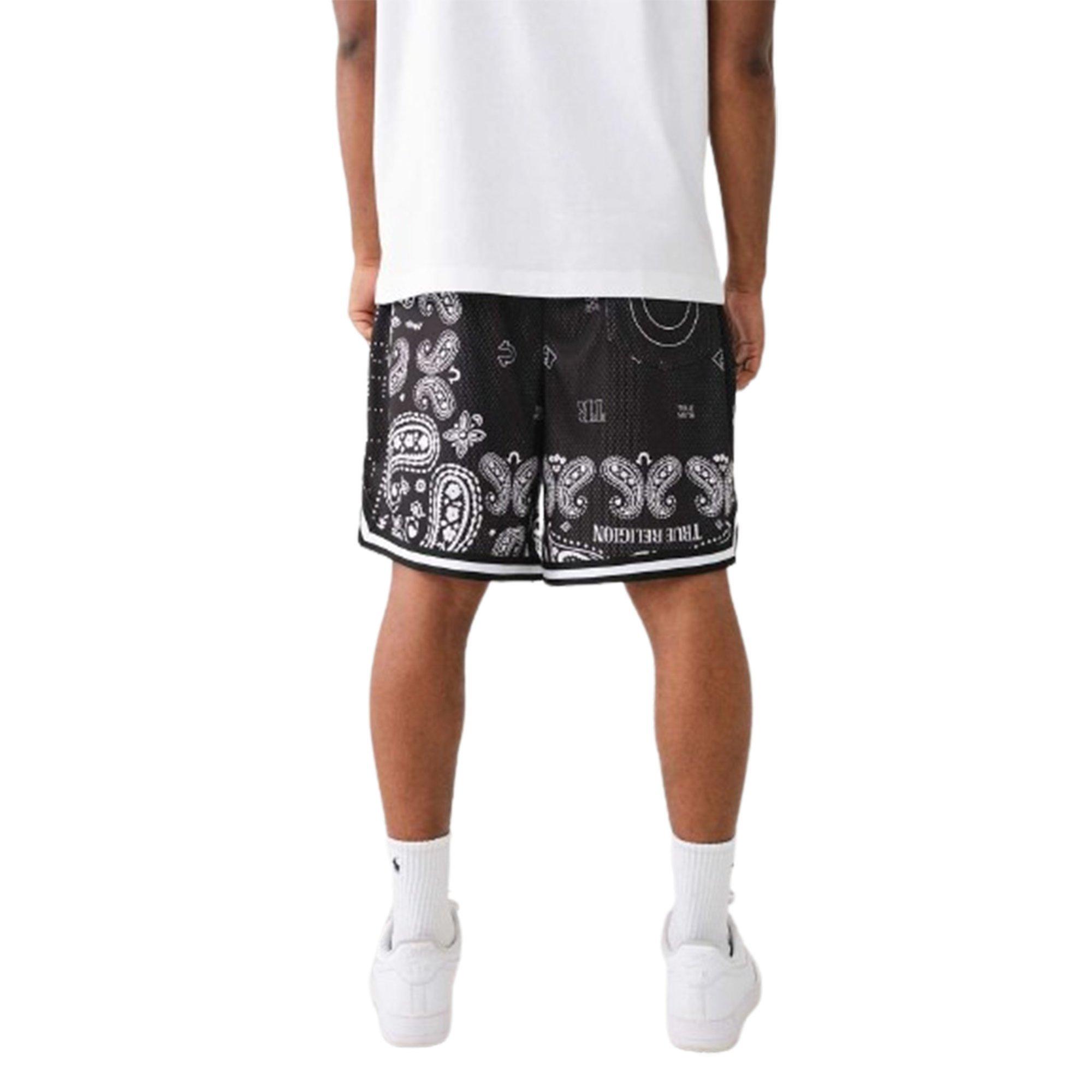 True Religion Bandana Print Mesh Men's Shorts