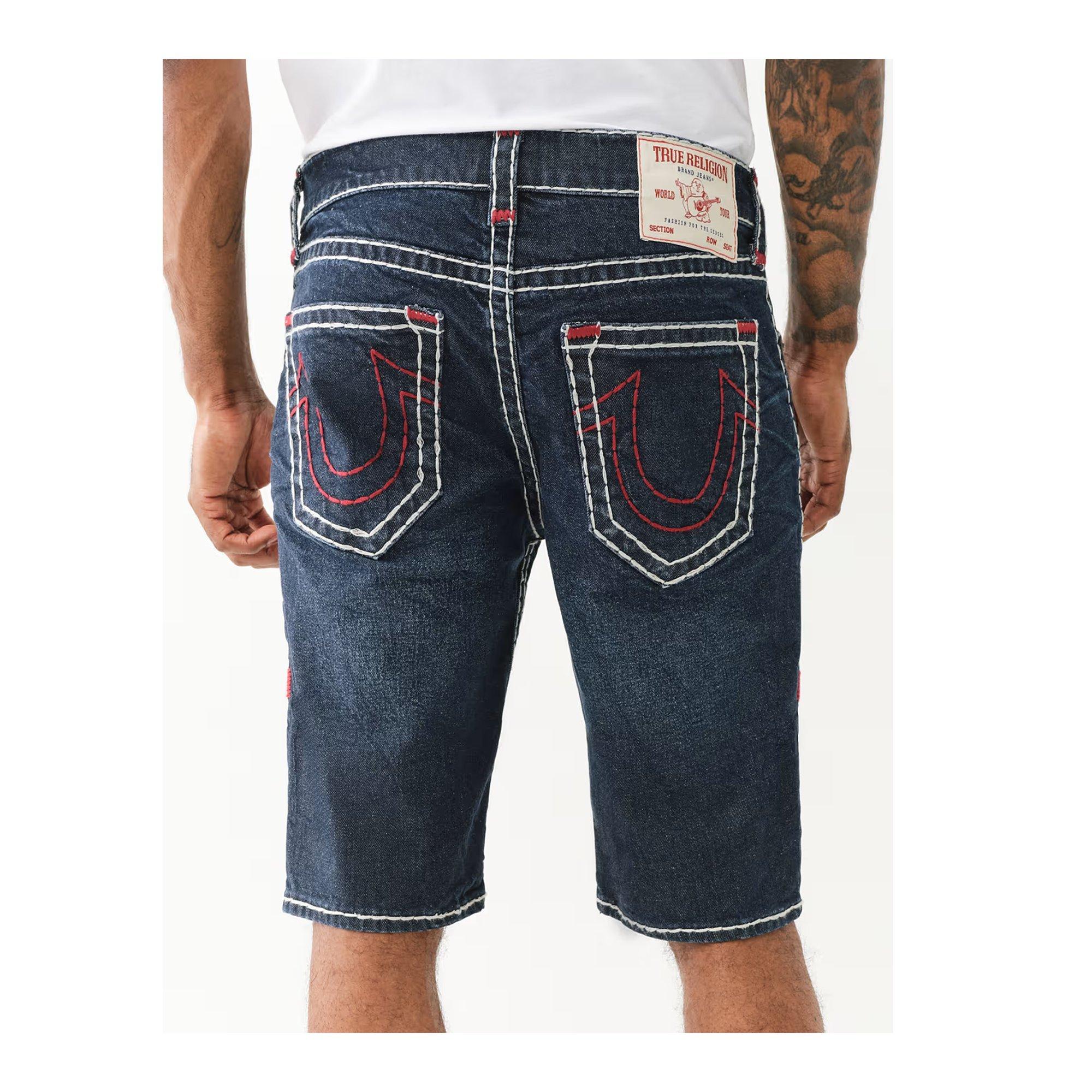 True Religion Ricky Super T Men's Denim Shorts