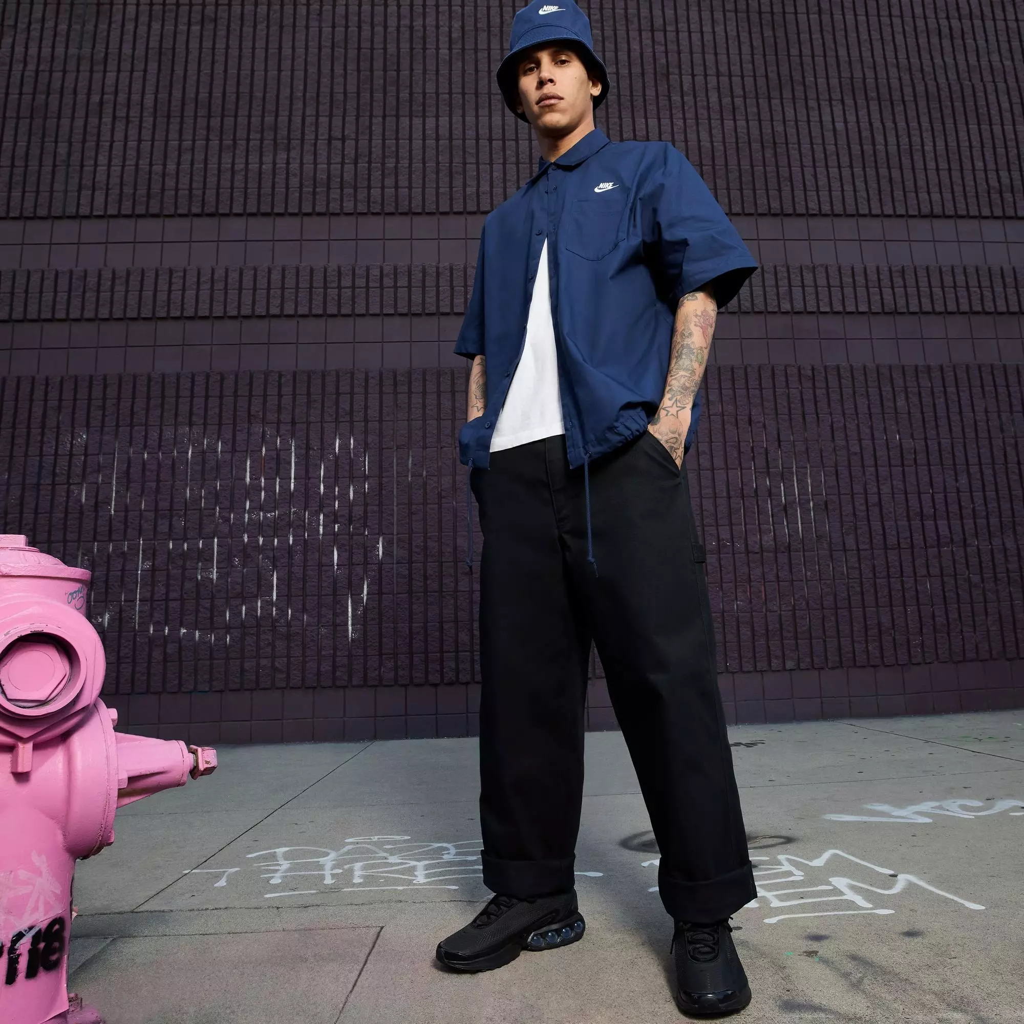 Nike Air Max Dn "Black" Men's Shoe - BLACK/METALLIC GREY