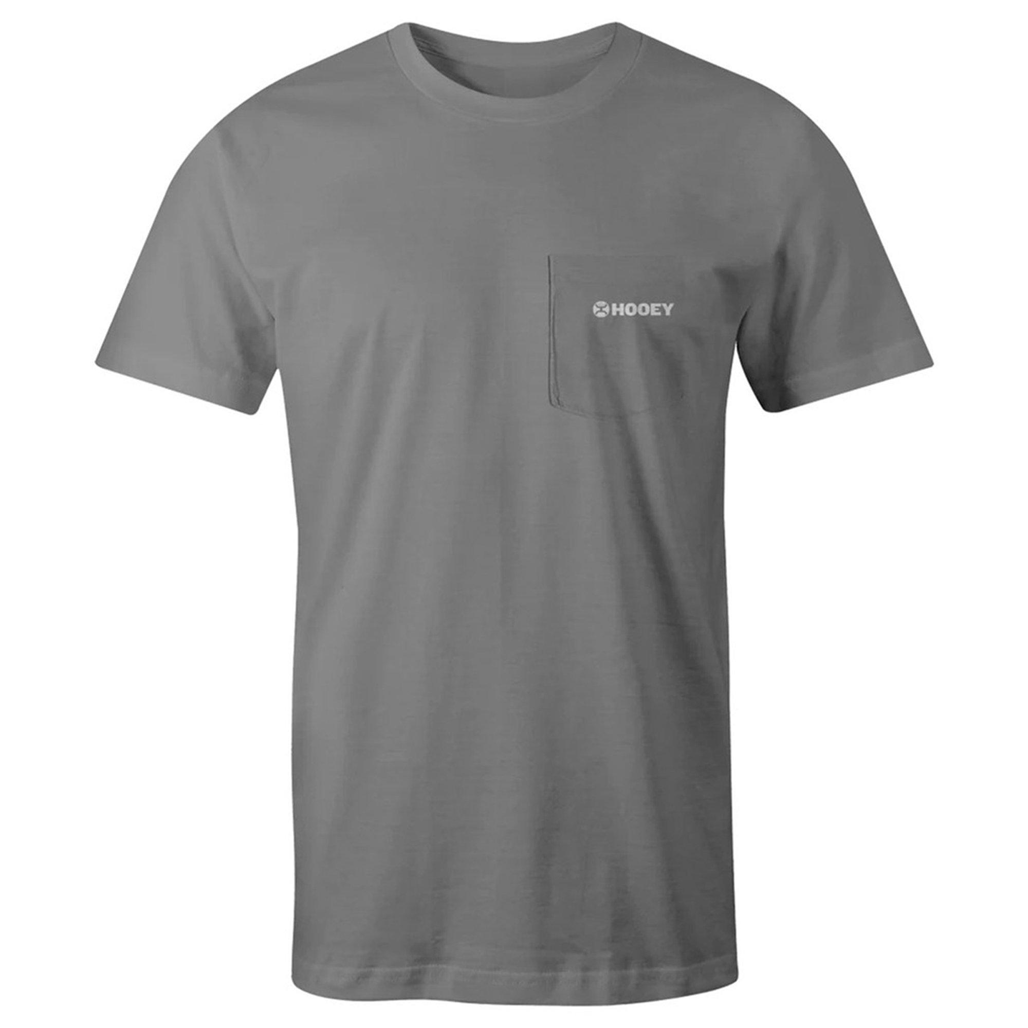 Hooey Men's Liberty Roper Tee - GREY Thumbnail View 1