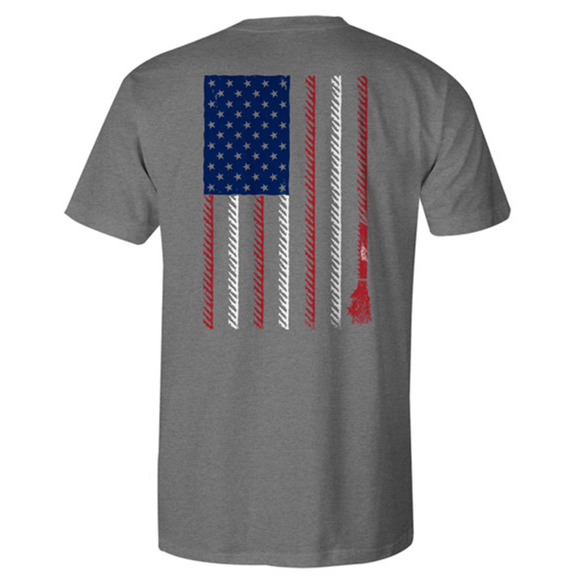 Hooey Men's Liberty Roper Tee - GREY Thumbnail View 2