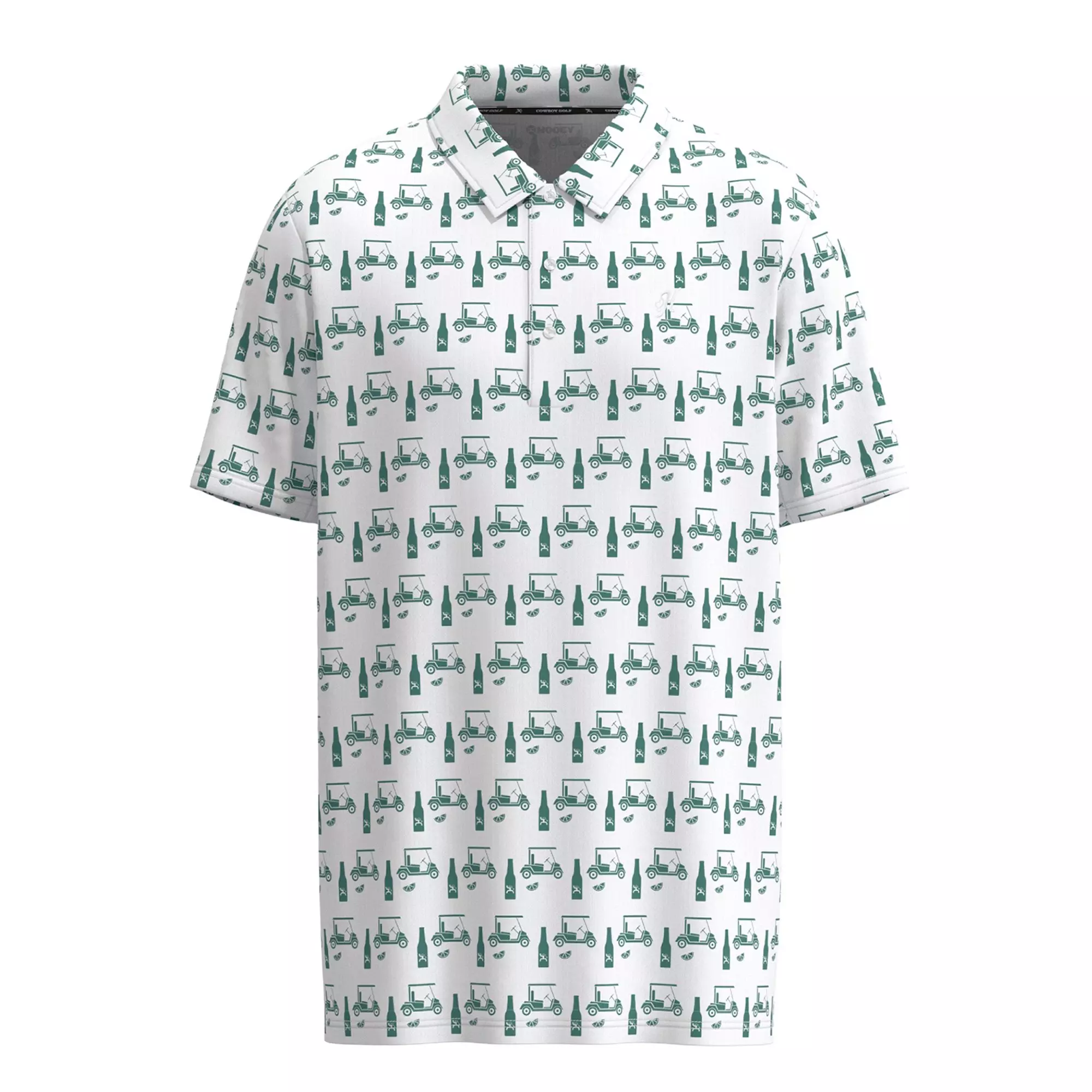 Hooey Men's The Weekender Golf Polo - WHITE