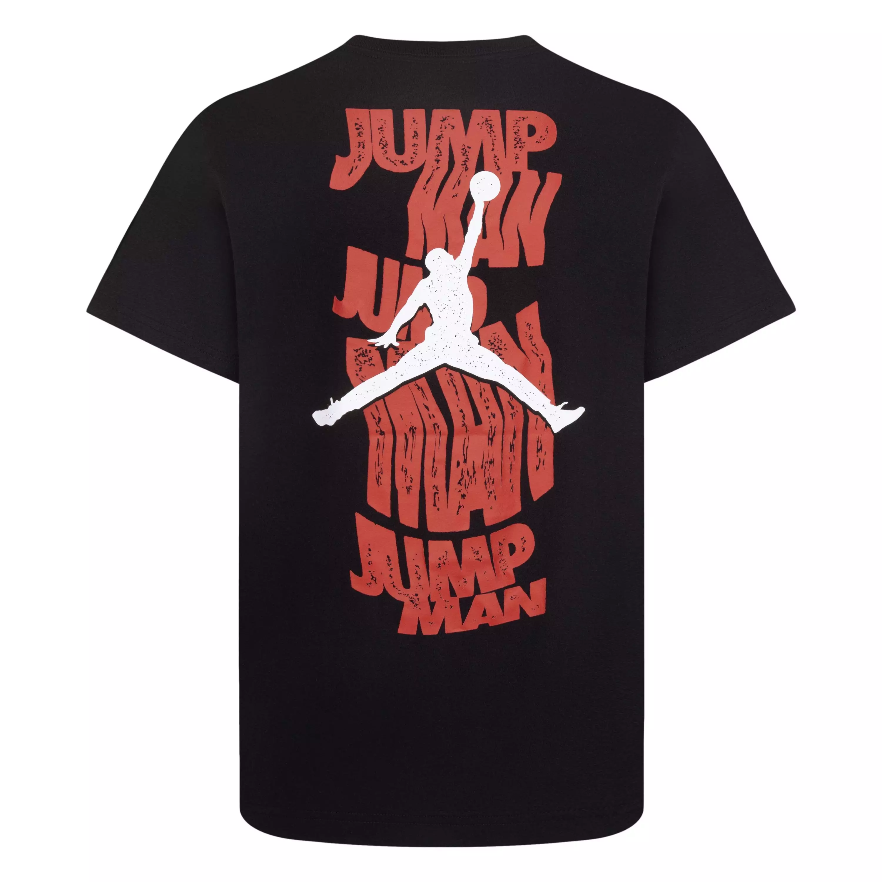 Jordan Big Boys' Jumpman Back Tee - BLACK