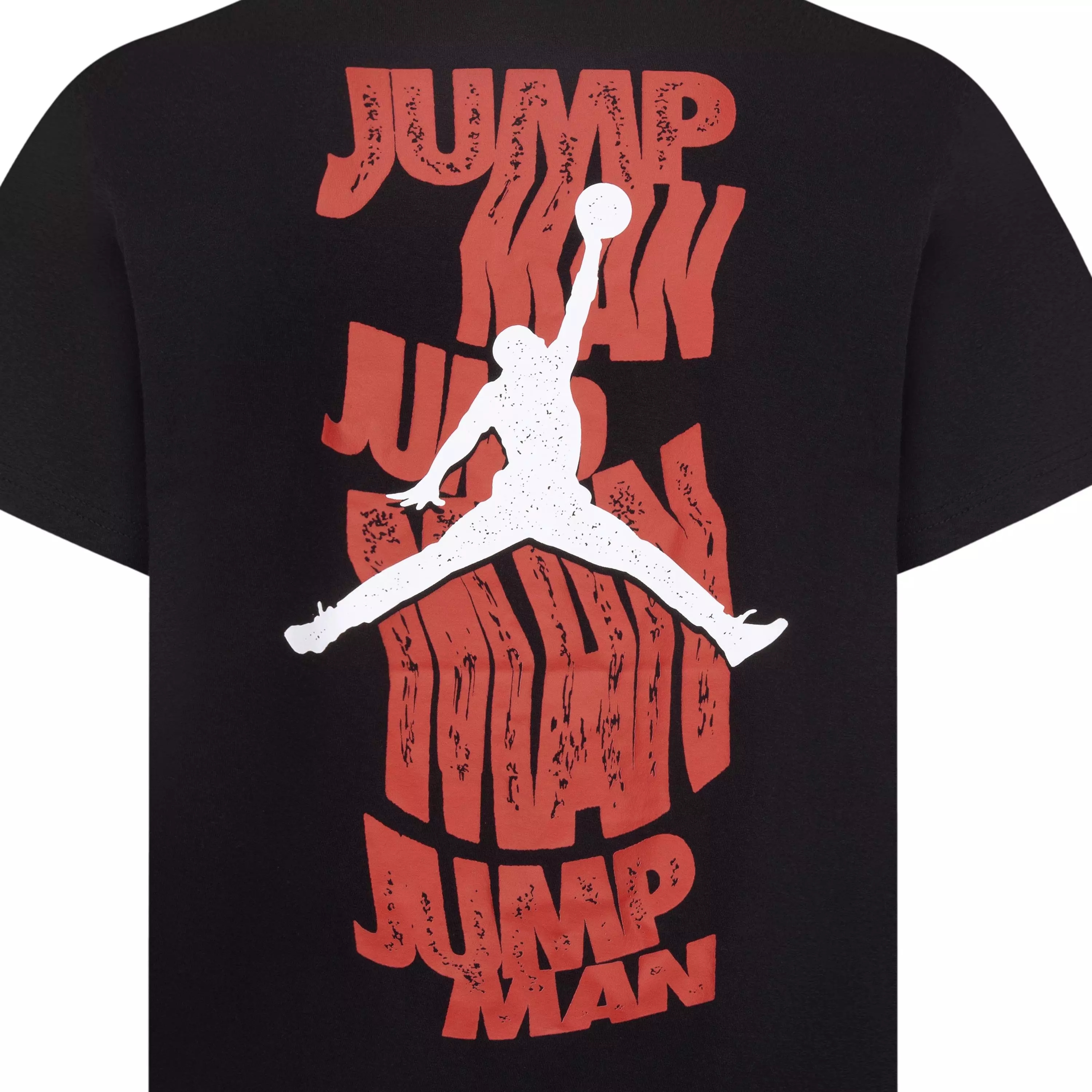 Jordan Big Boys' Jumpman Back Tee - BLACK