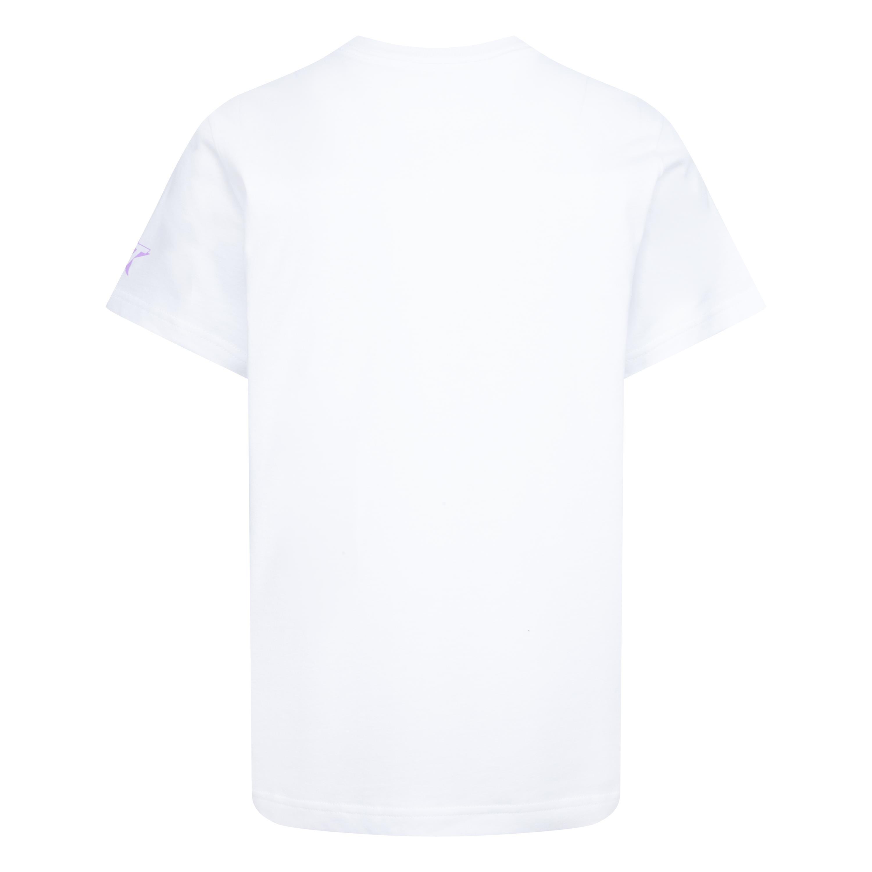 Jordan Big Boys' Jason Tatum Painting Tee - WHITE Thumbnail View 2