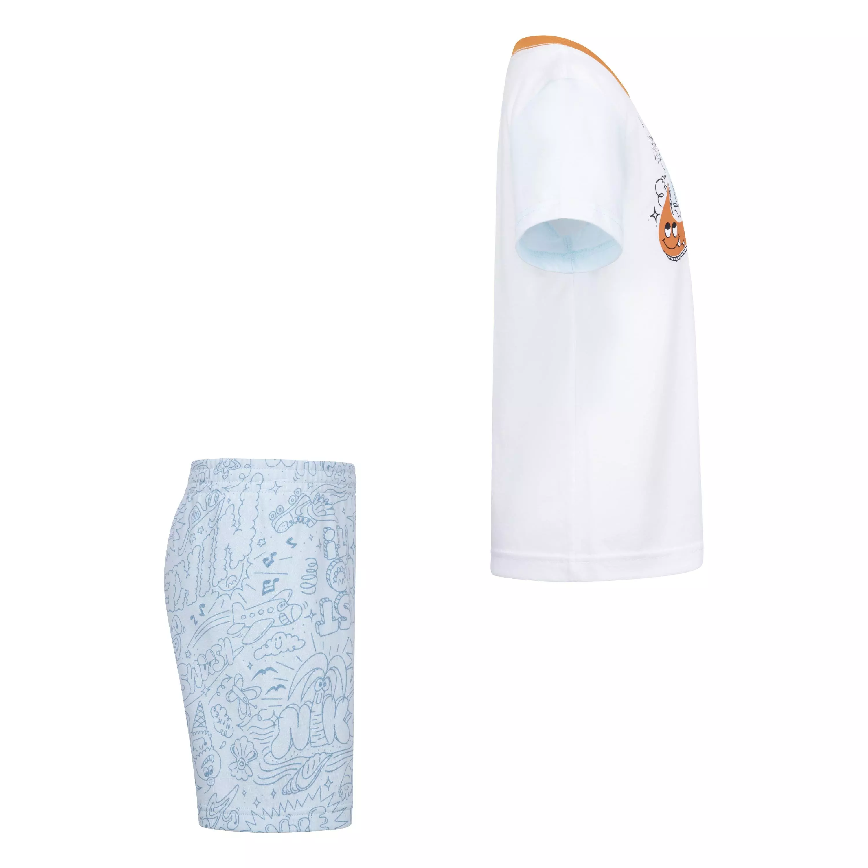 Nike Little Boys' Create Your Own Adventure Short Set - BLUE