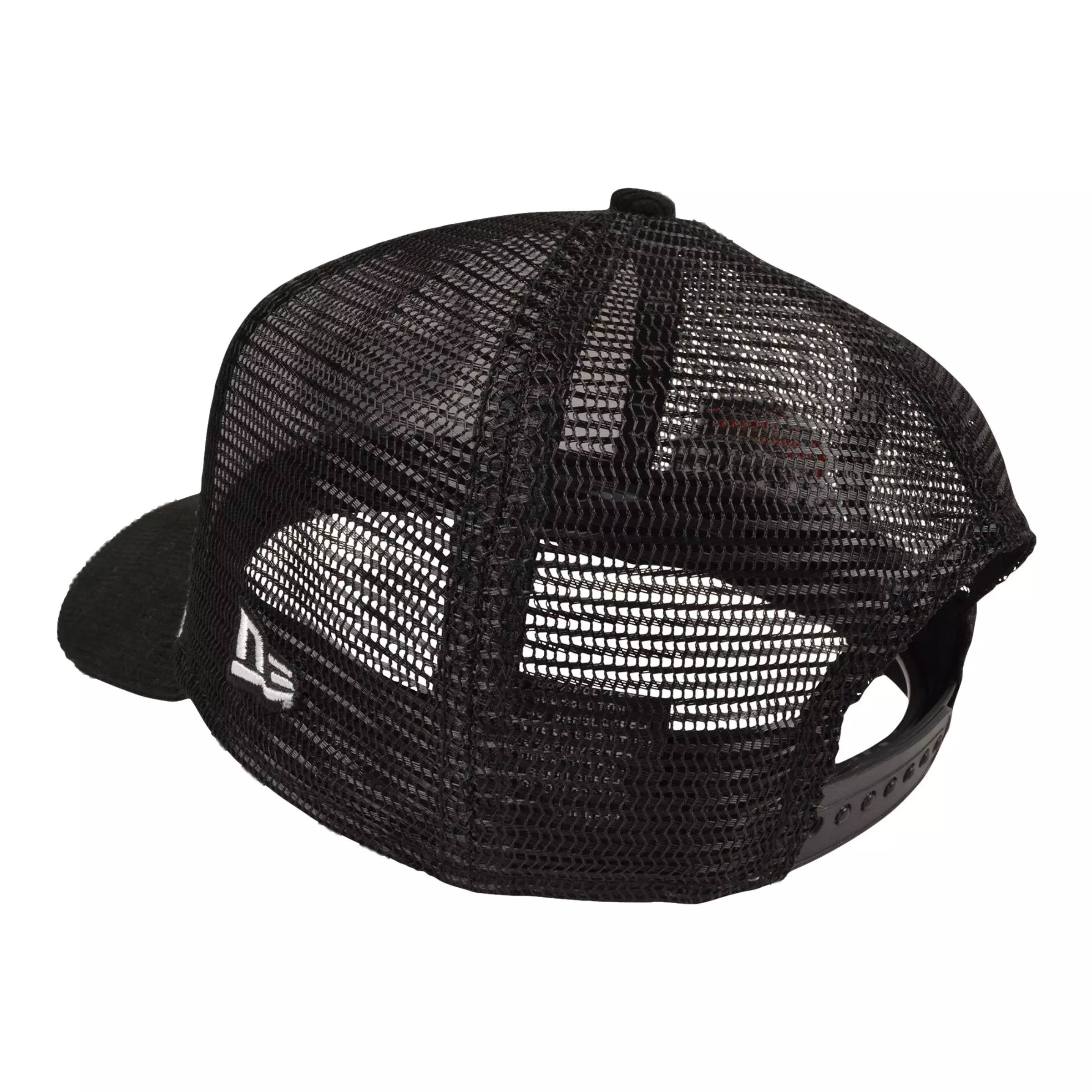 New Era Chicago Bulls 9FORTY Established '66 Mesh Snapback Hat-Black/White - BLACK/WHITE