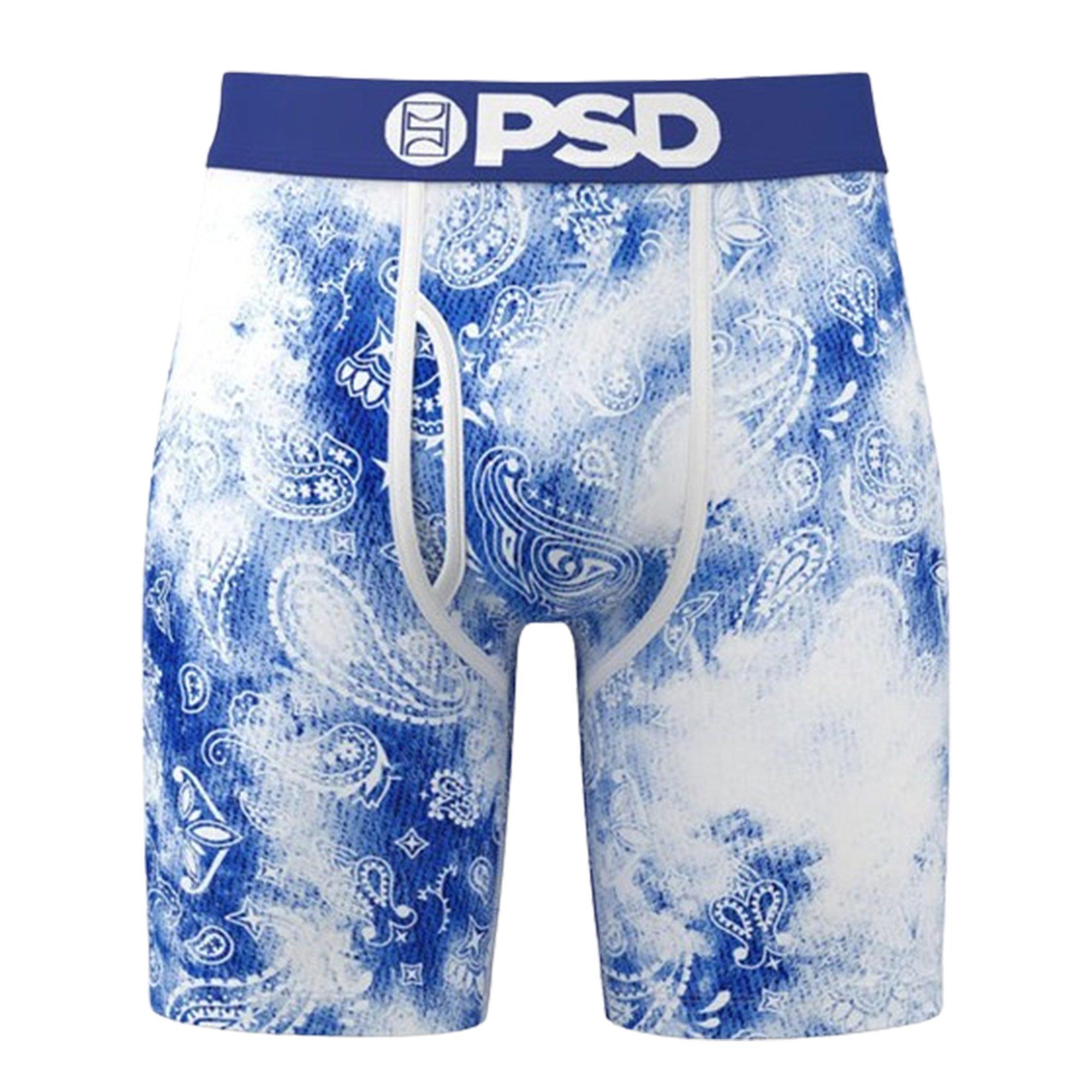 PSD Men's Blue Bandana Underwear - BLUE/WHITE