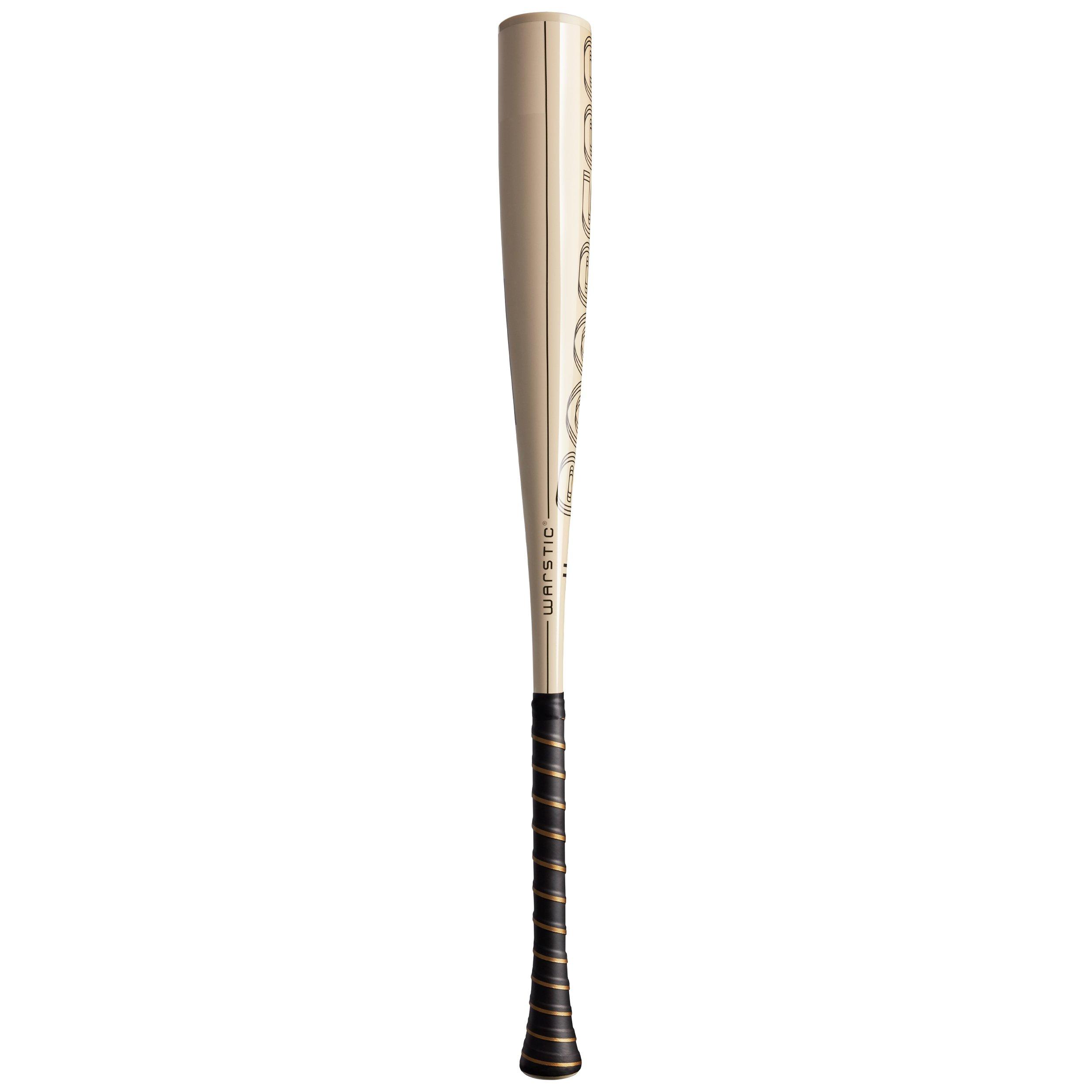 Warstic Bonesaber One Piece USA Metal Baseball Bat (-11) - BONE Thumbnail View 3