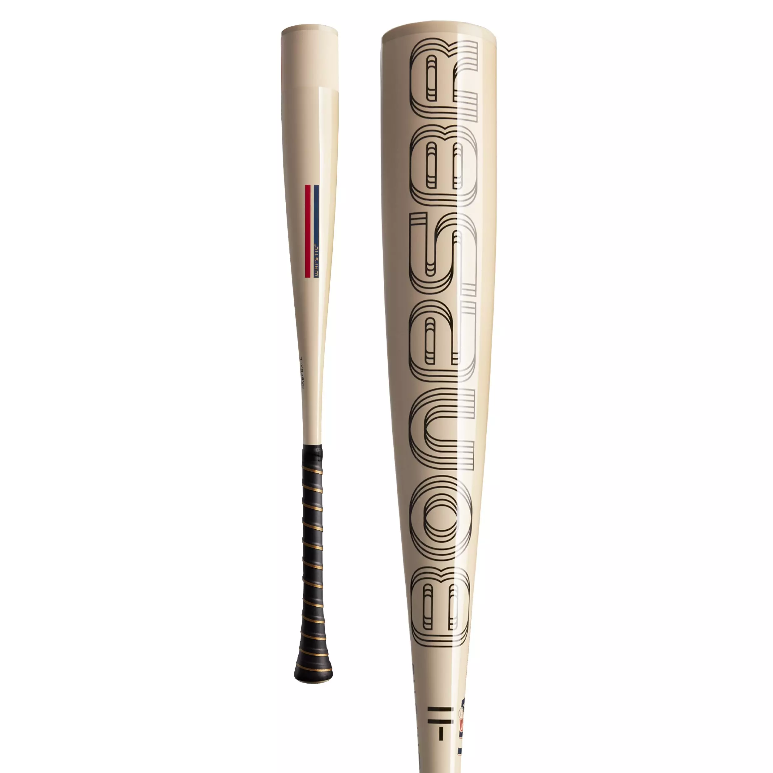 Warstic Bonesaber One Piece USA Metal Baseball Bat (-11) - BONE