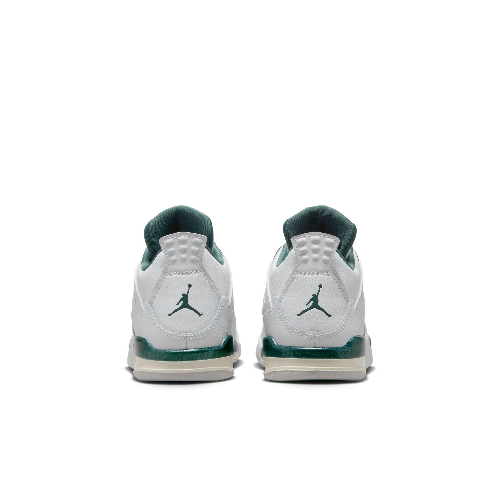 Jordan 4 Retro &ldquo;Oxidized Green&rdquo; Preschool Kids' Shoe - OXIDIZED GREEN/WHITE/NEUTRAL GREY Thumbnail View 8