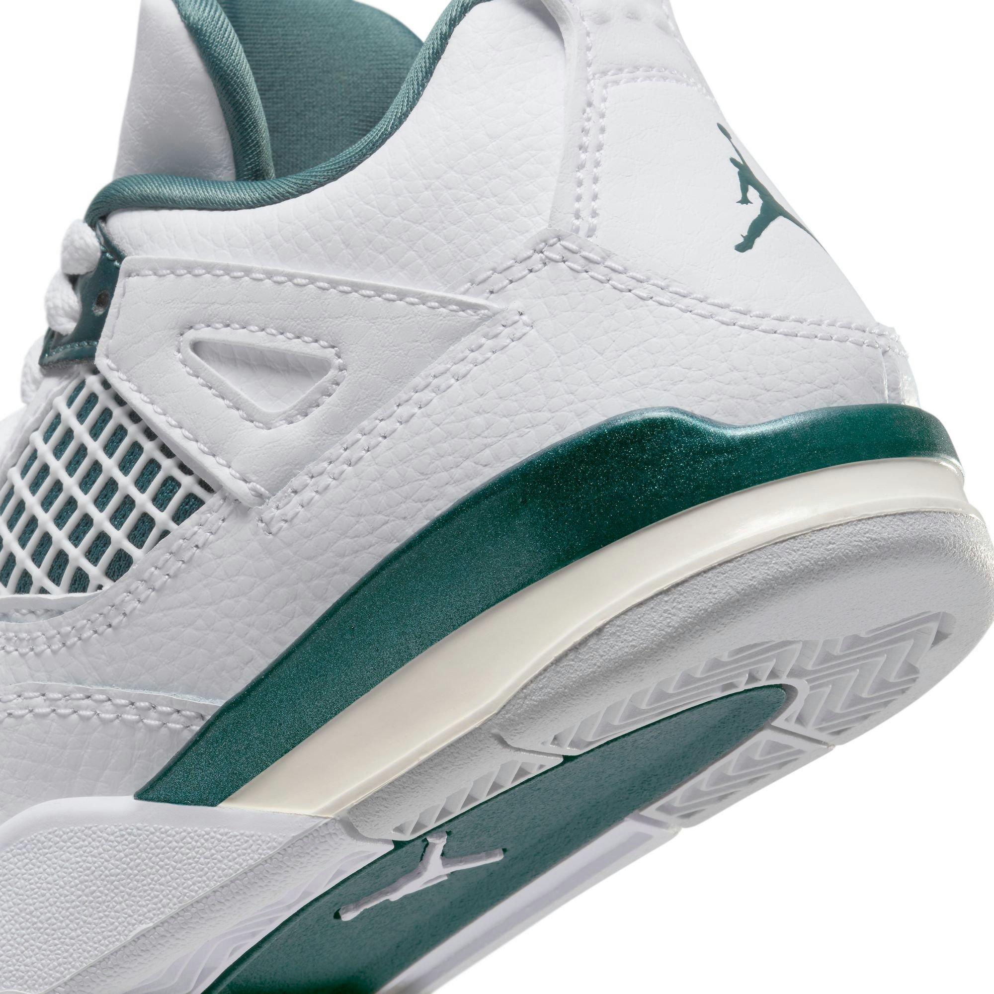Jordan 4 Retro &ldquo;Oxidized Green&rdquo; Preschool Kids' Shoe - OXIDIZED GREEN/WHITE/NEUTRAL GREY Thumbnail View 5