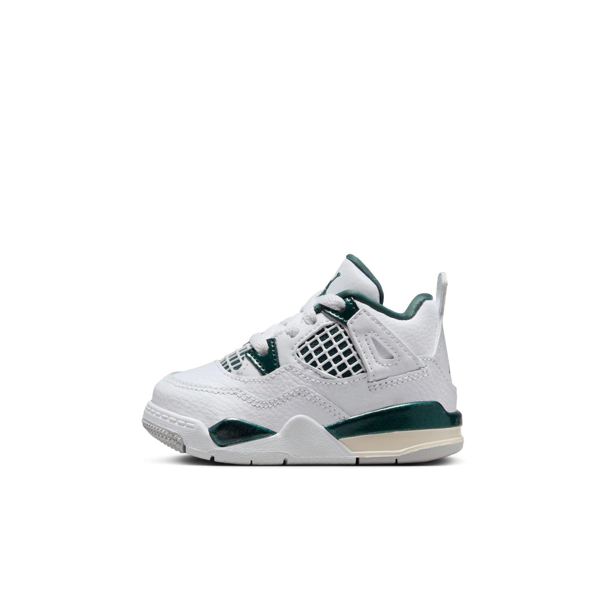 Jordan 4 Retro &ldquo;Oxidized Green&rdquo; Toddler Kids' Shoe - OXIDIZED GREEN/WHITE/NEUTRAL GREY Thumbnail View 5