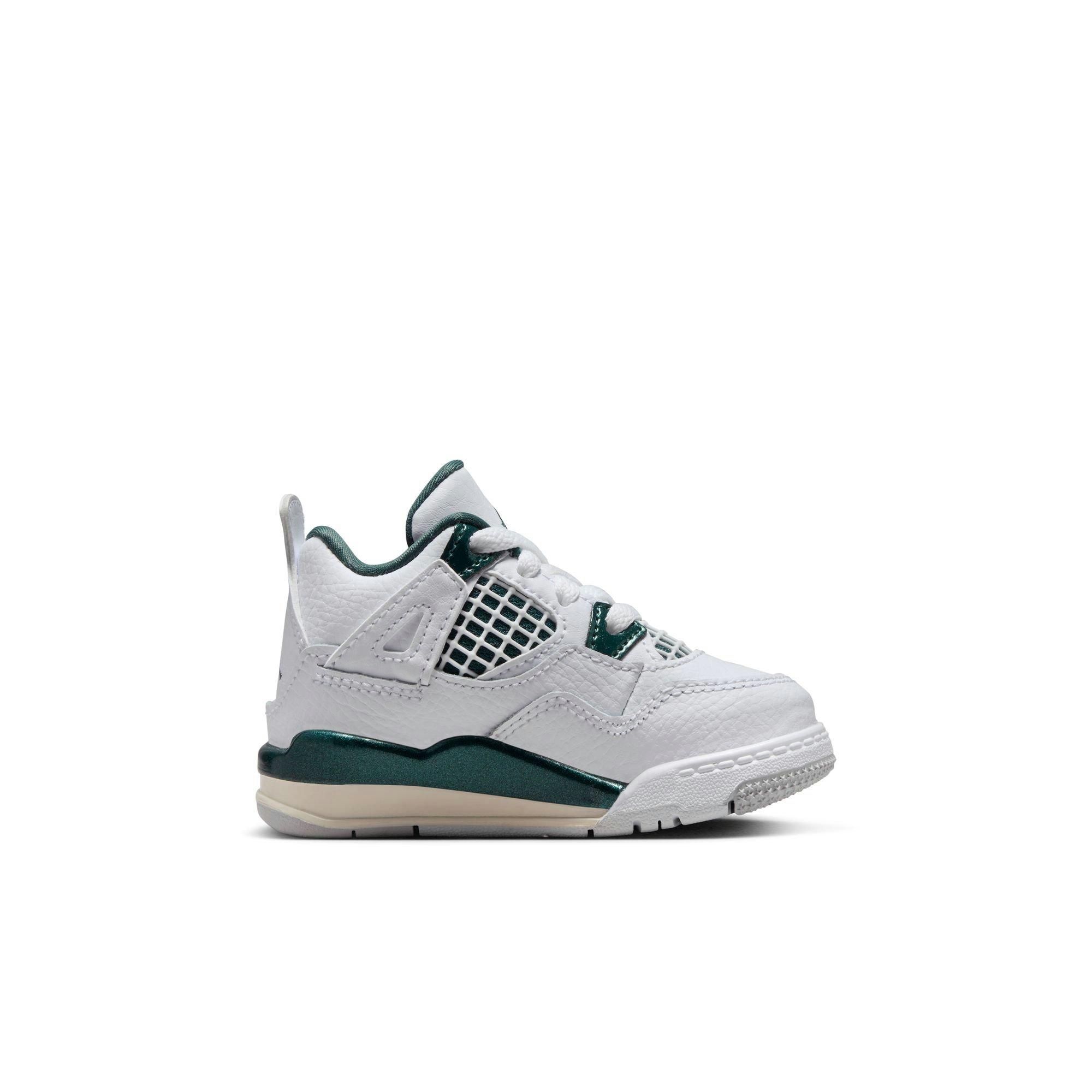 Jordan 4 Retro &ldquo;Oxidized Green&rdquo; Toddler Kids' Shoe - OXIDIZED GREEN/WHITE/NEUTRAL GREY Thumbnail View 2