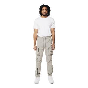 Smoke Rise Men's Utility Nylon Cargo Pants - Light Grey