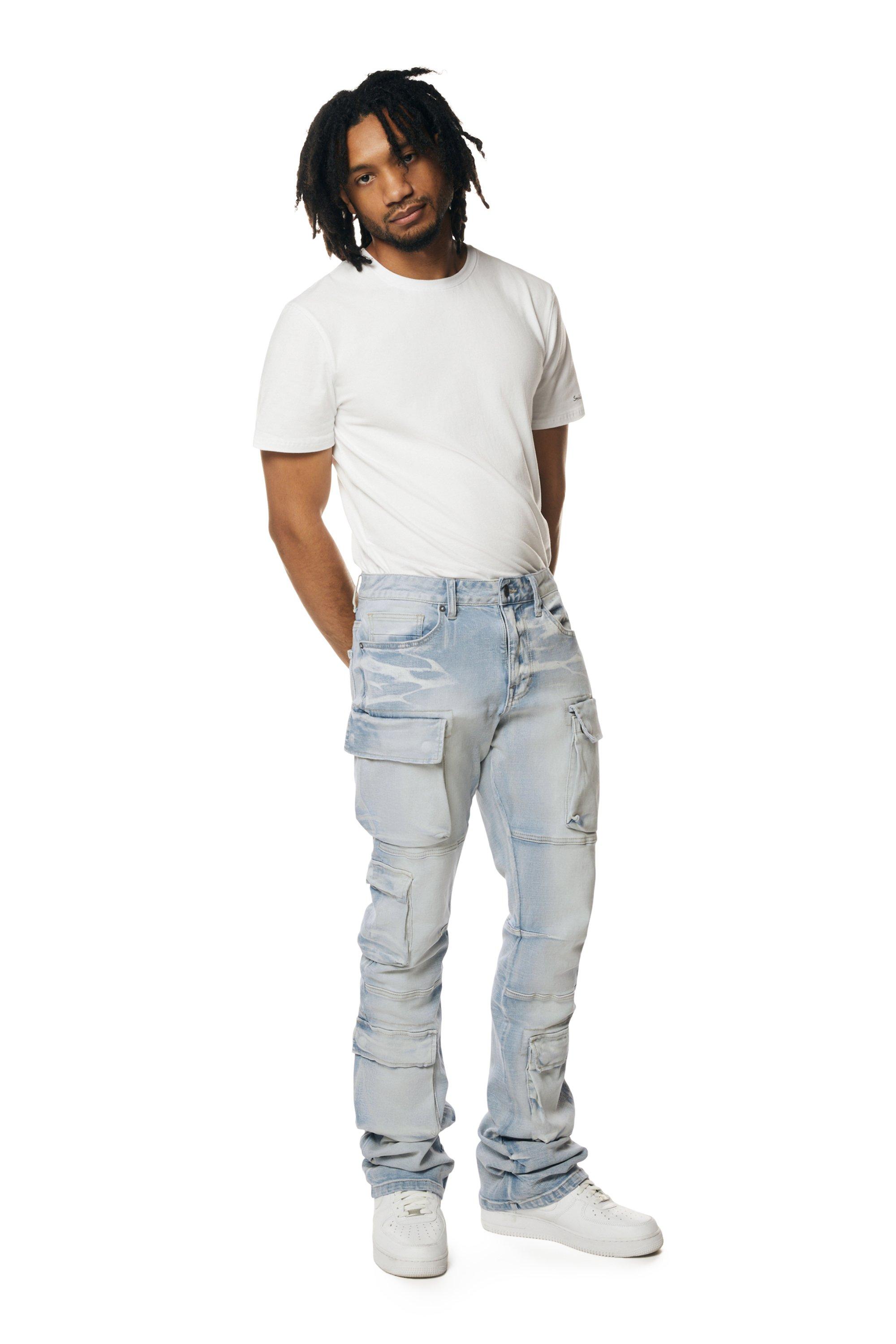 パンツ SmokeRise Stacked Utility Denim Overalls SmokeRise Stacked Utility Denim Overalls