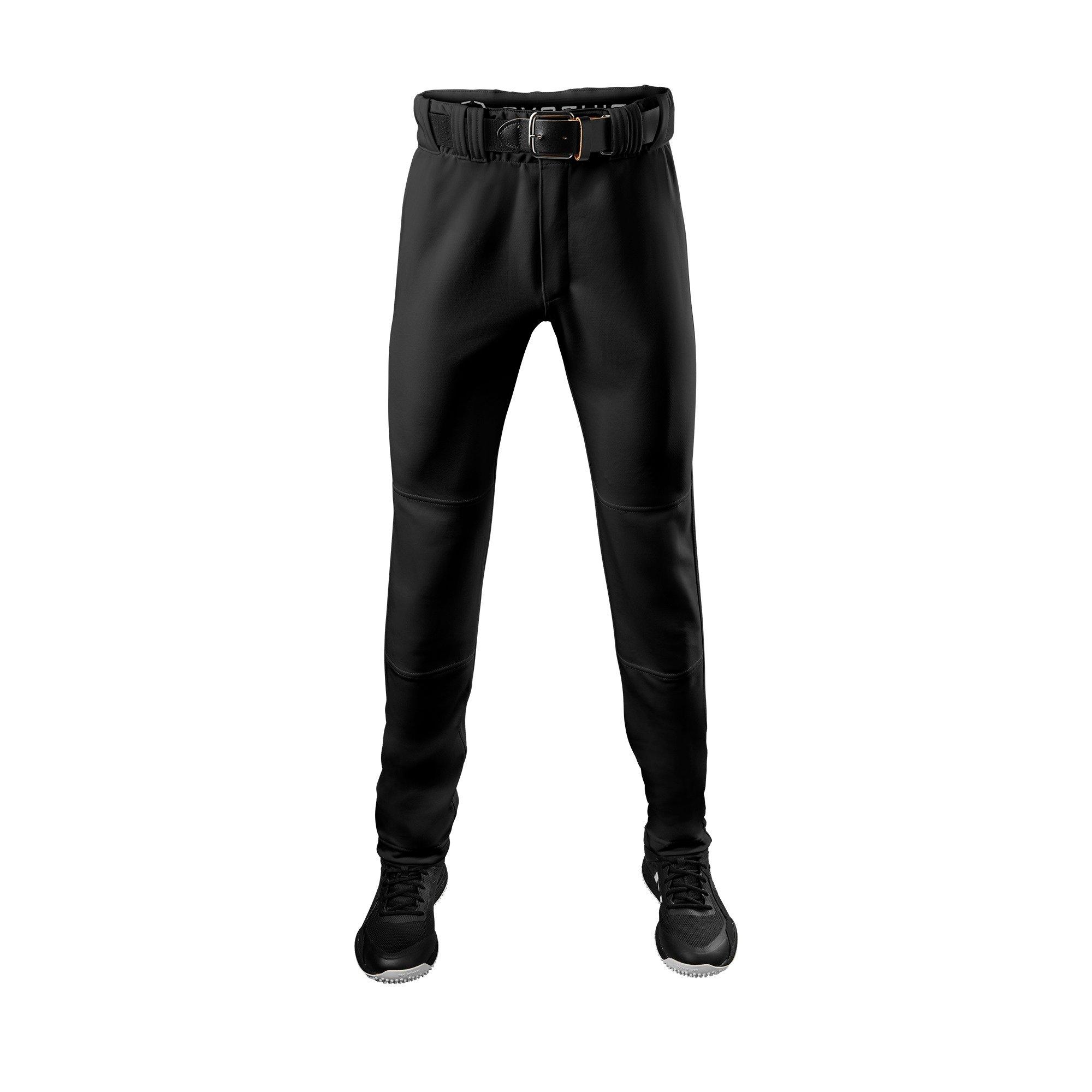 EvoShield Youth Driven Open Bottom Baseball Pants - Black