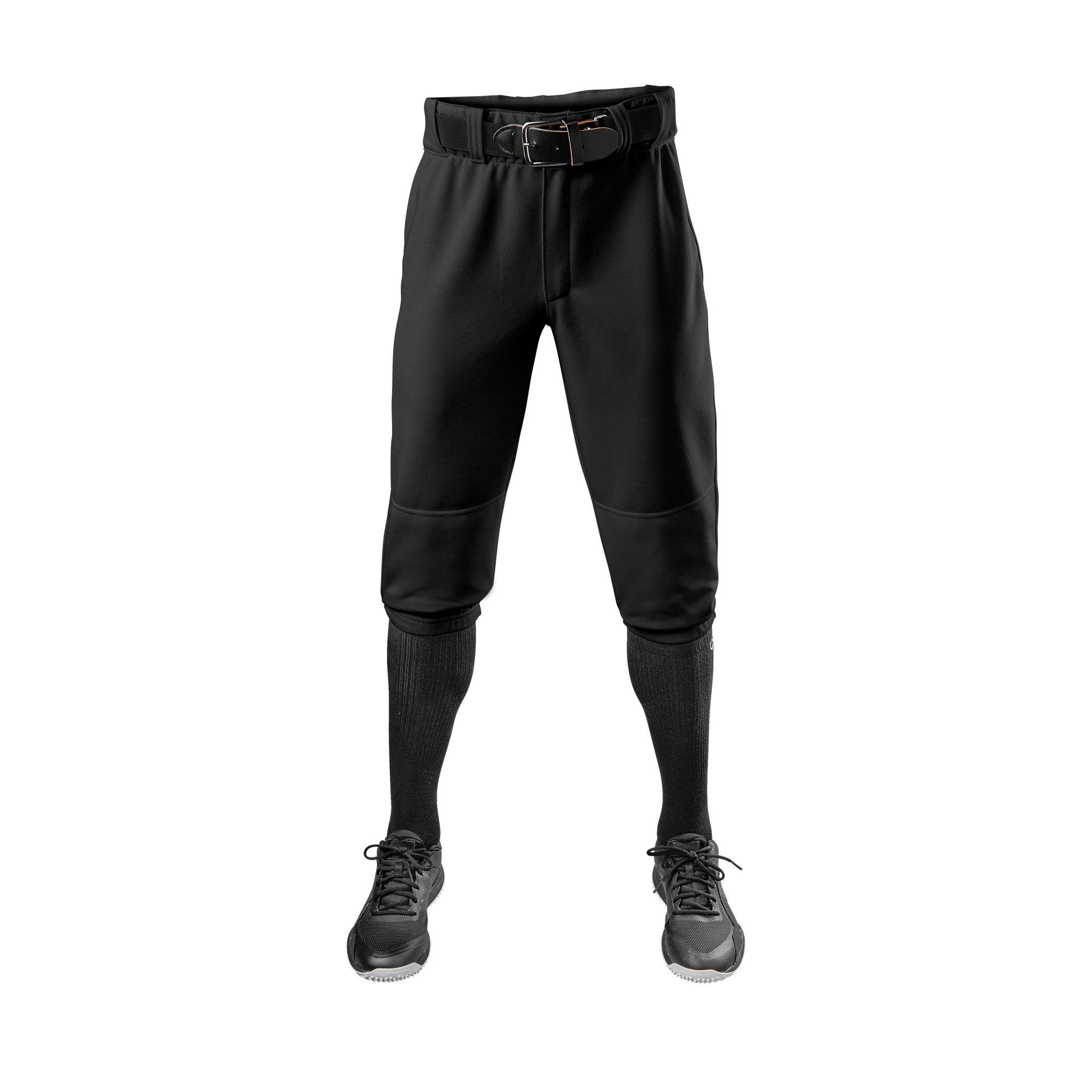 EvoShield Youth Knicker Tapered Baseball Pants - Black