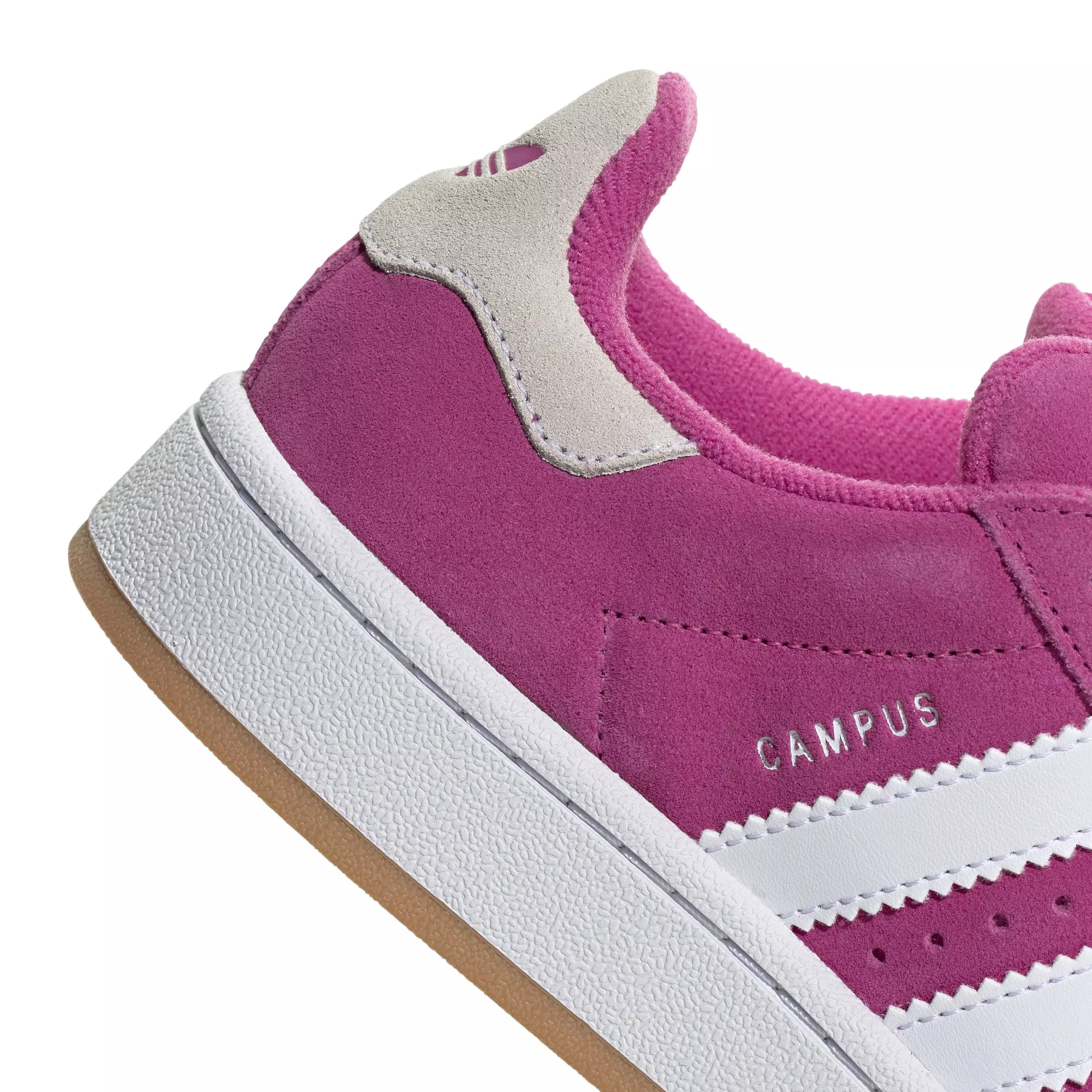adidas Originals Campus 00s "Semi Lucid Fuchsia/Ftwr White/Gum" Grade School Girls' Shoe - PINK/WHITE