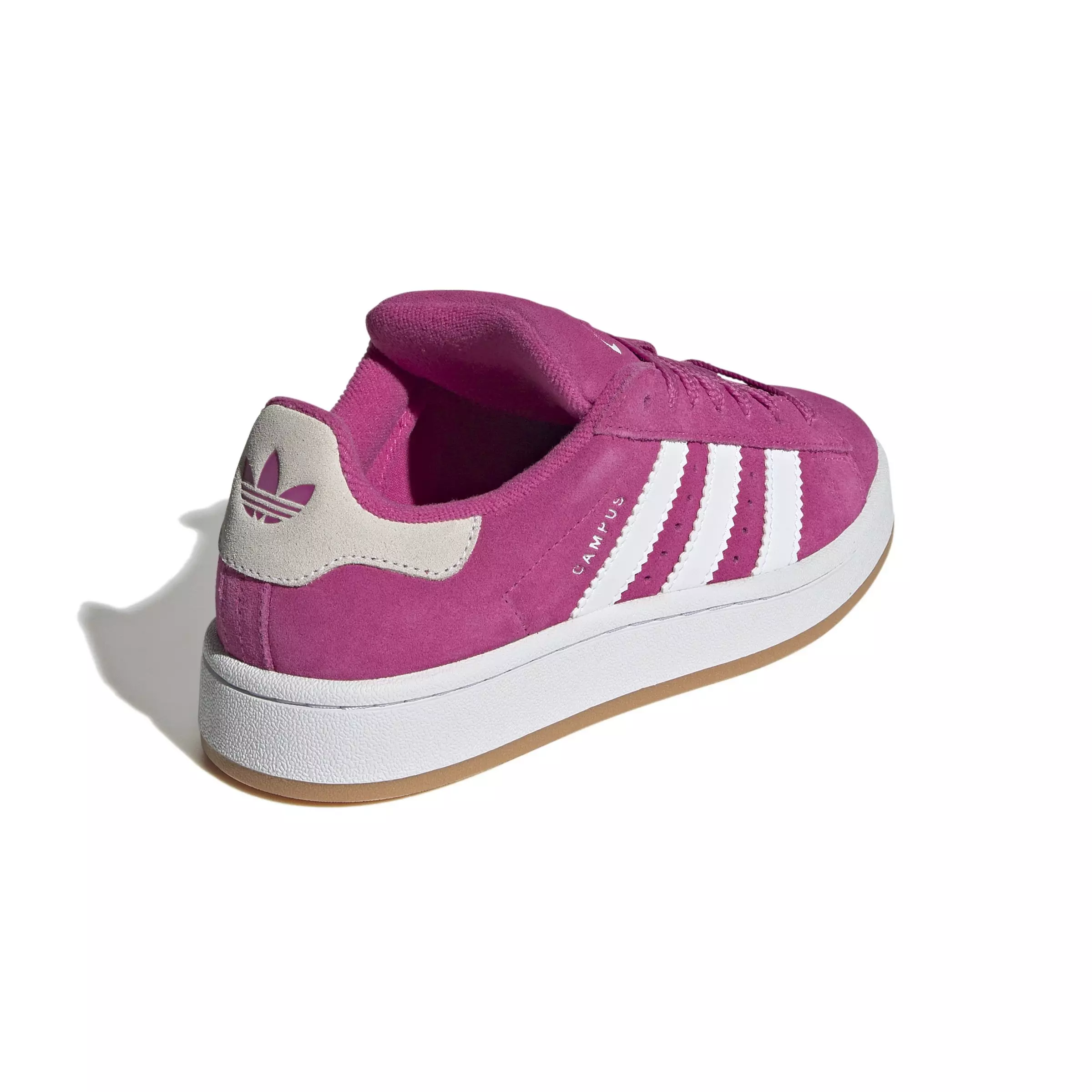 adidas Originals Campus 00s "Semi Lucid Fuchsia/Ftwr White/Gum" Grade School Girls' Shoe - PINK/WHITE
