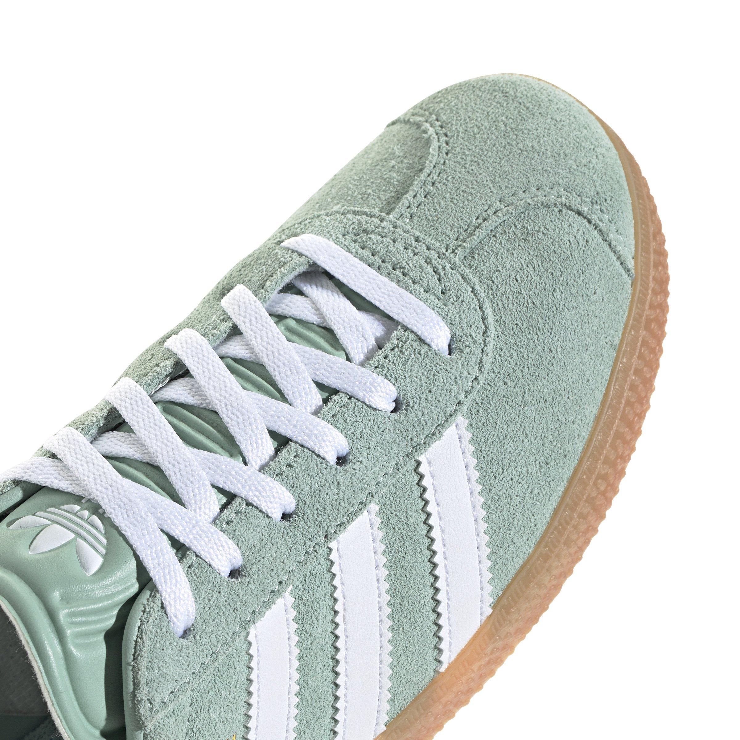 adidas Originals Gazelle "Hazy Green/Ftwr White/Bliss Pink" Grade School Girls Shoe