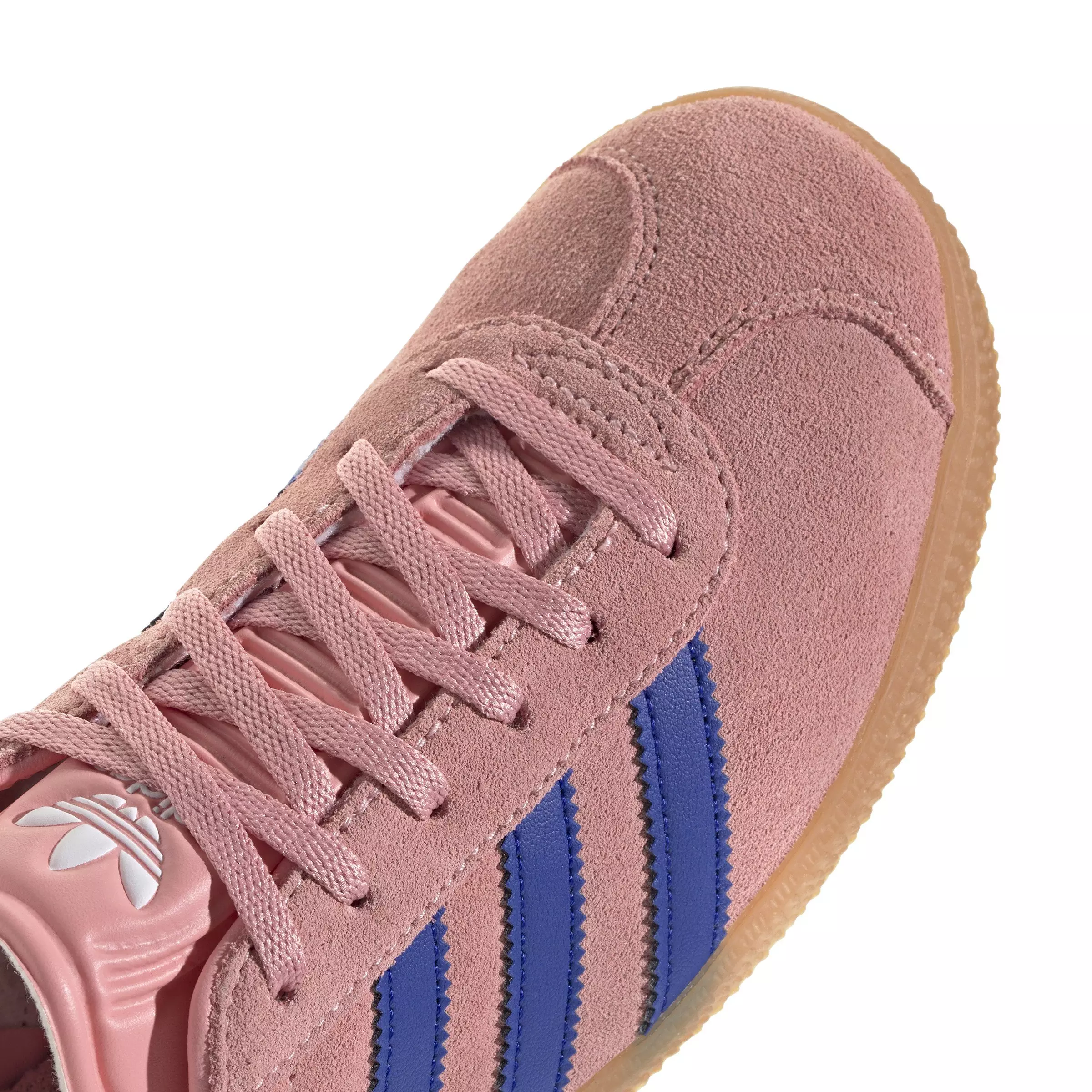 adidas Originals Gazelle "Semi Pink Spark/Lucid Blue" Grade School Girls' Shoe - PINK/BLUE