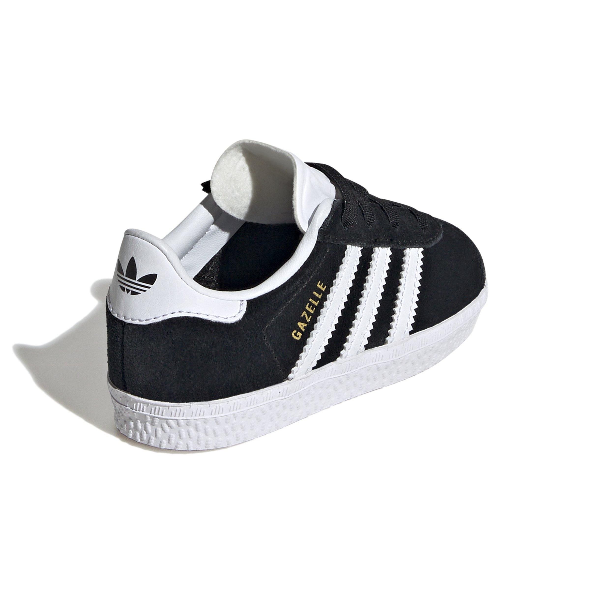 adidas Originals Gazelle Toddler Girls' "Core Black/Cloud White" Shoe