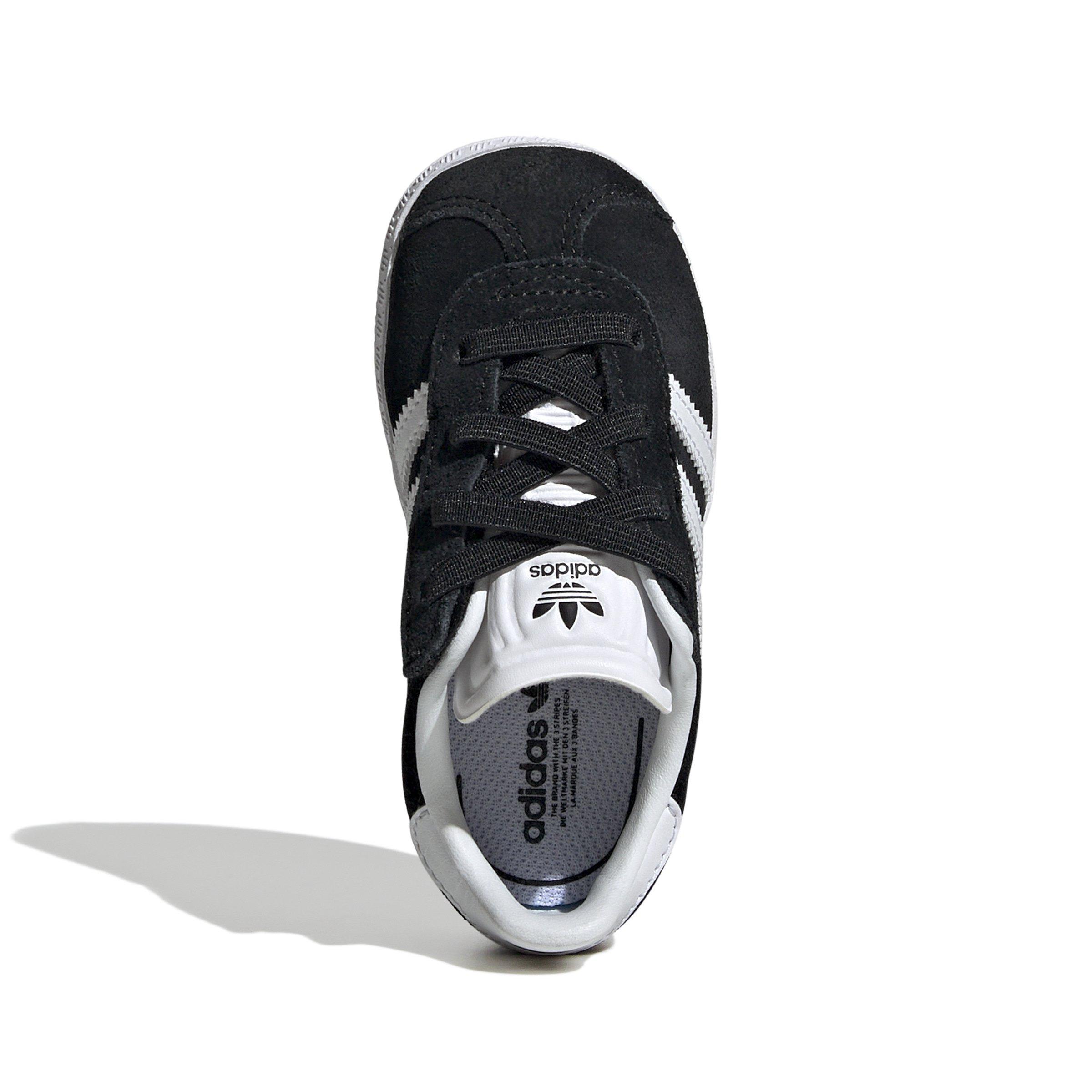 adidas Originals Gazelle Toddler Girls' "Core Black/Cloud White" Shoe