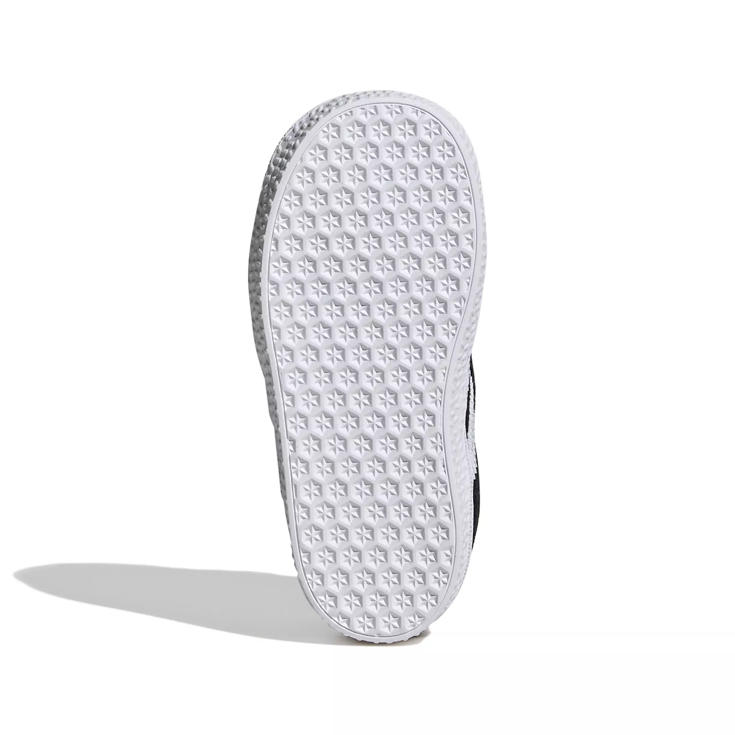 adidas Originals Gazelle "Core Black/Cloud White" Toddler Girls' Shoe - BLACK/WHITE