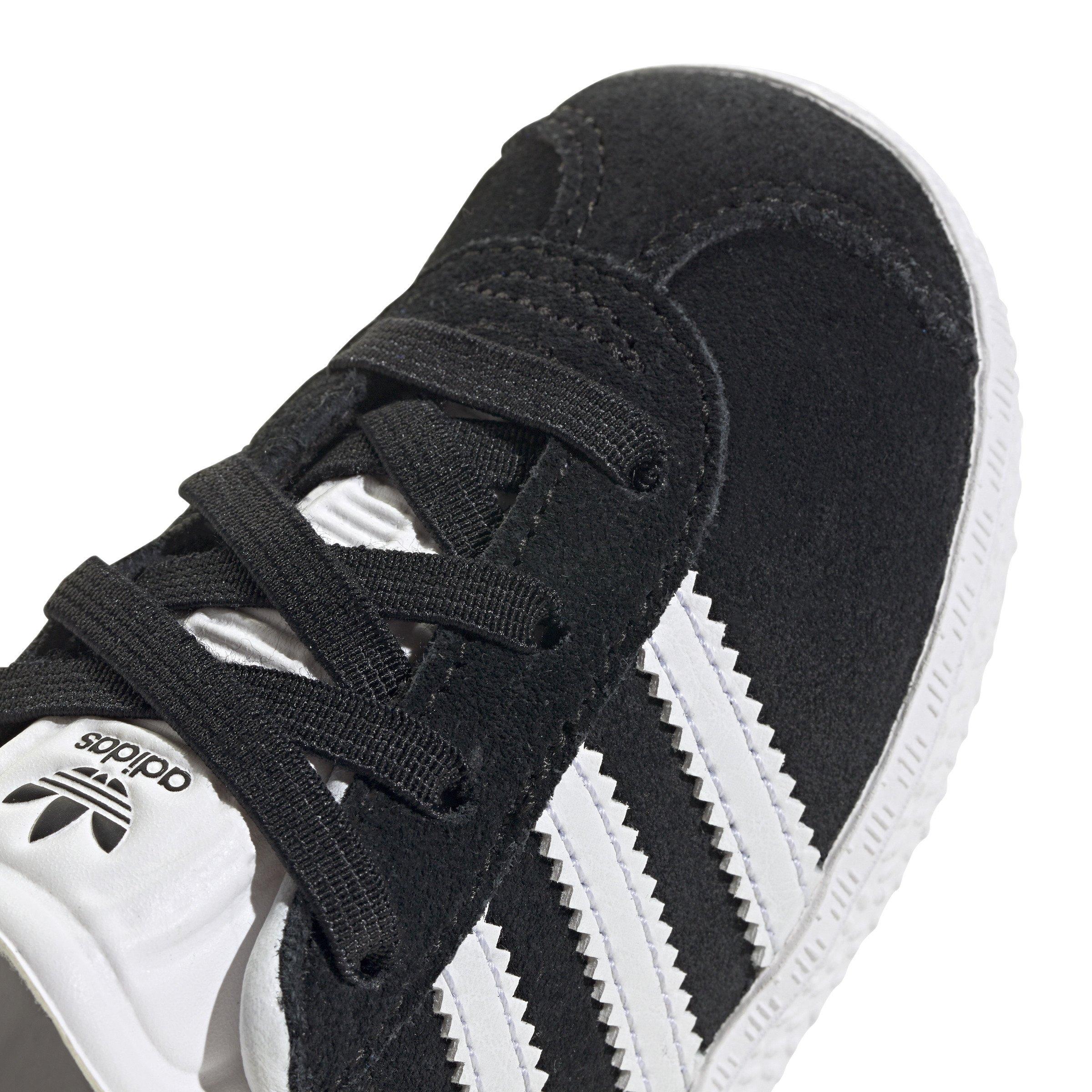 adidas Originals Gazelle Toddler Girls' "Core Black/Cloud White" Shoe