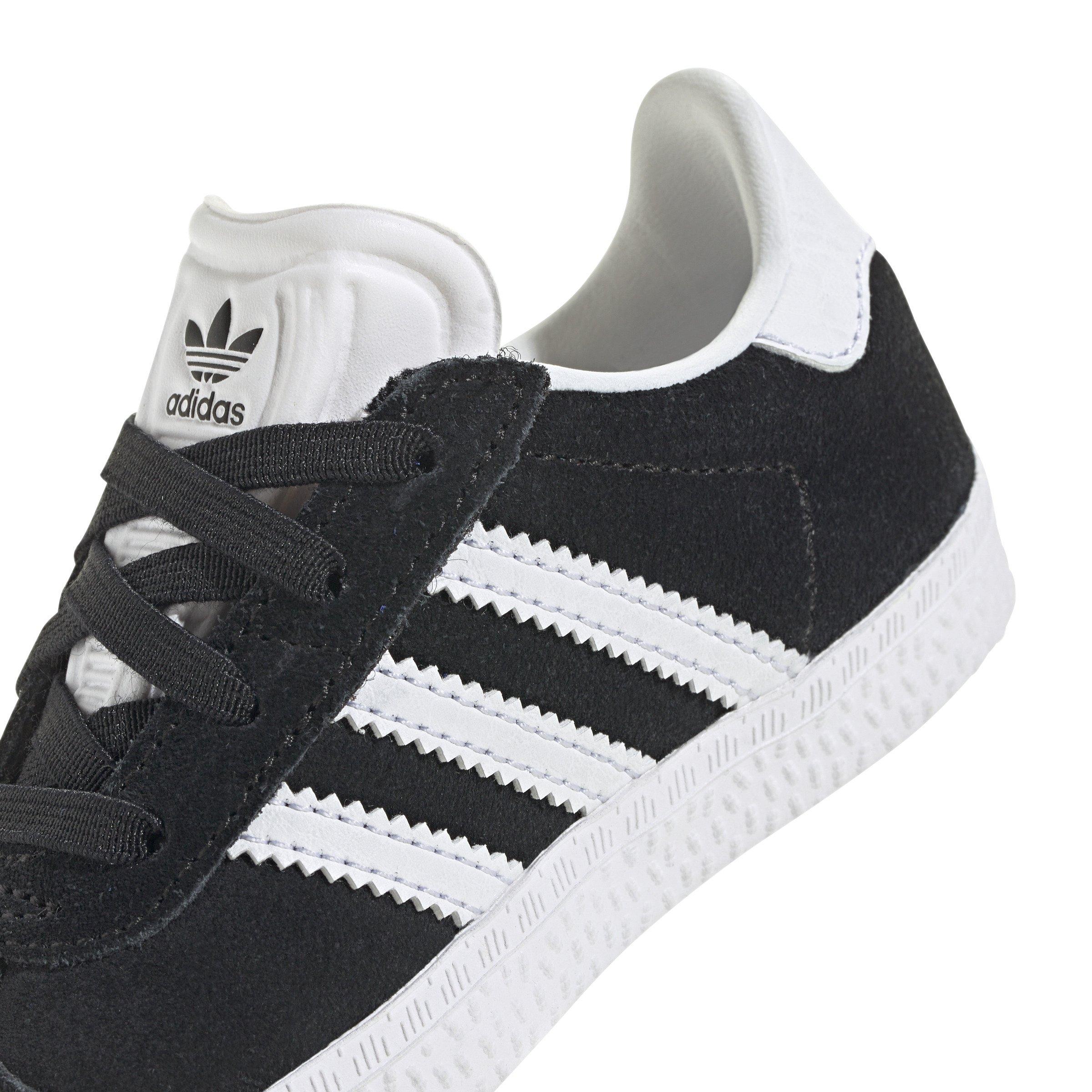 adidas Originals Gazelle Toddler Girls' "Core Black/Cloud White" Shoe