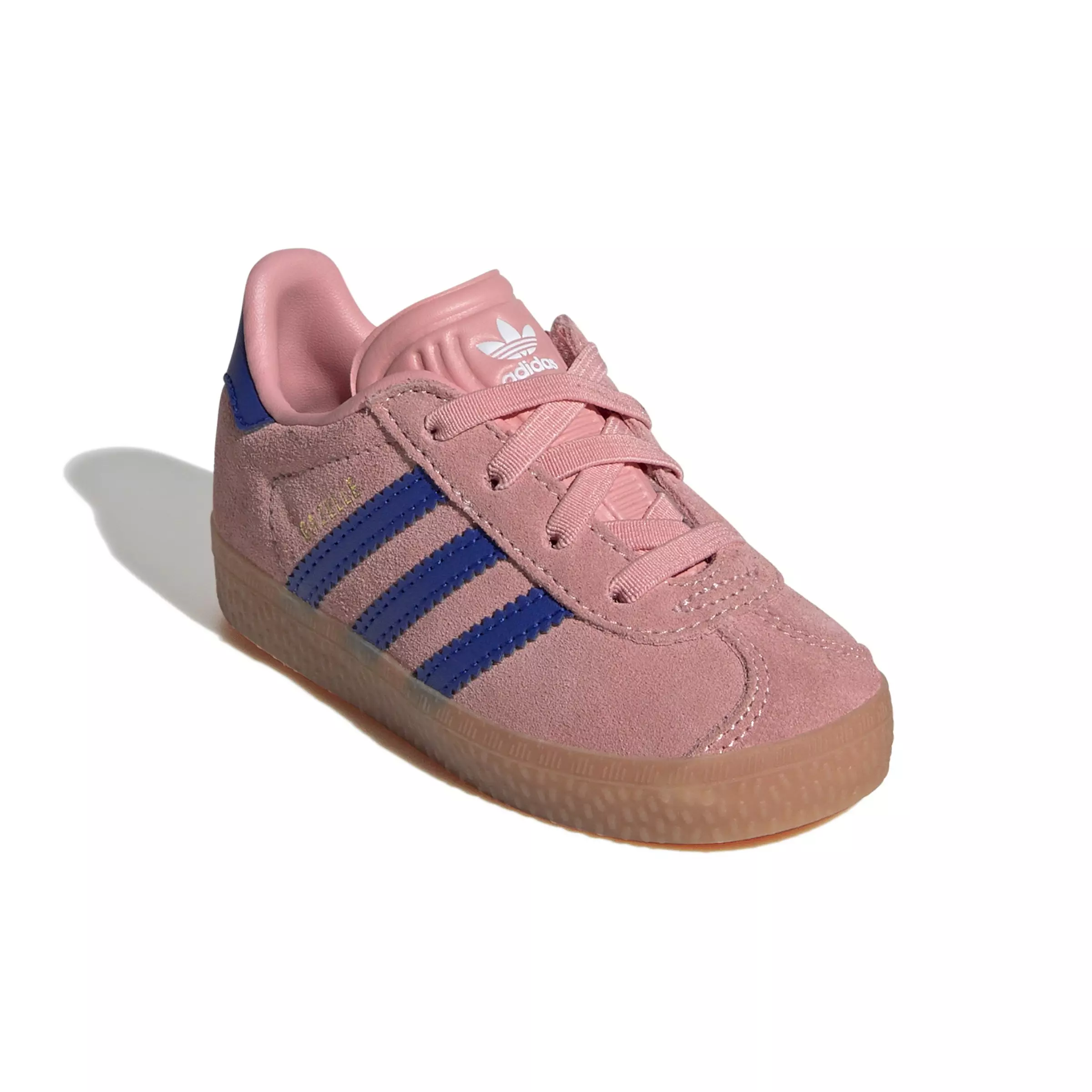 adidas Originals Gazelle "Semi Pink Spark/Lucid Blue" Toddler Girls' Shoe - PINK/BLUE