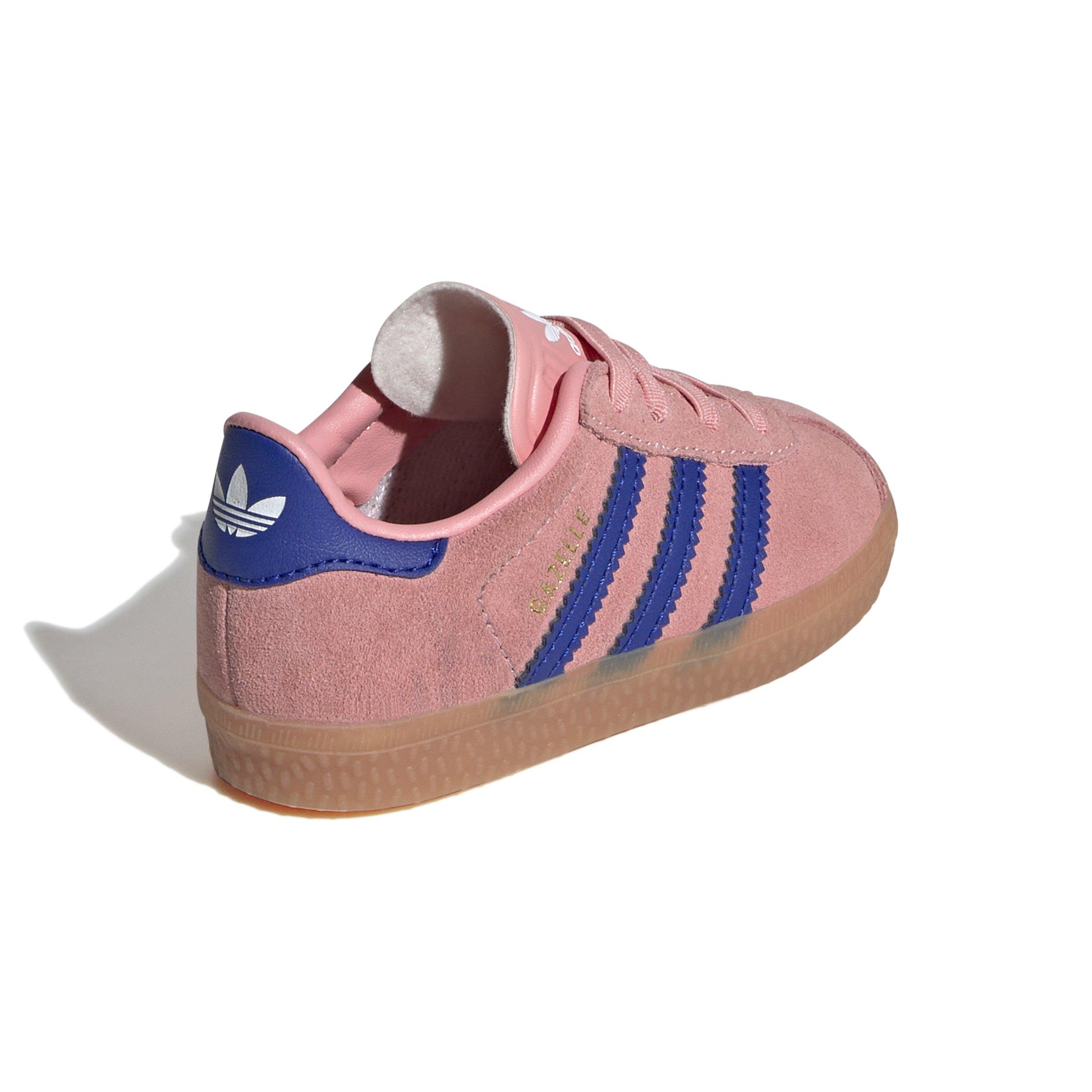 adidas Originals Gazelle "Semi Pink Spark/Lucid Blue" Toddler Girls' Shoe