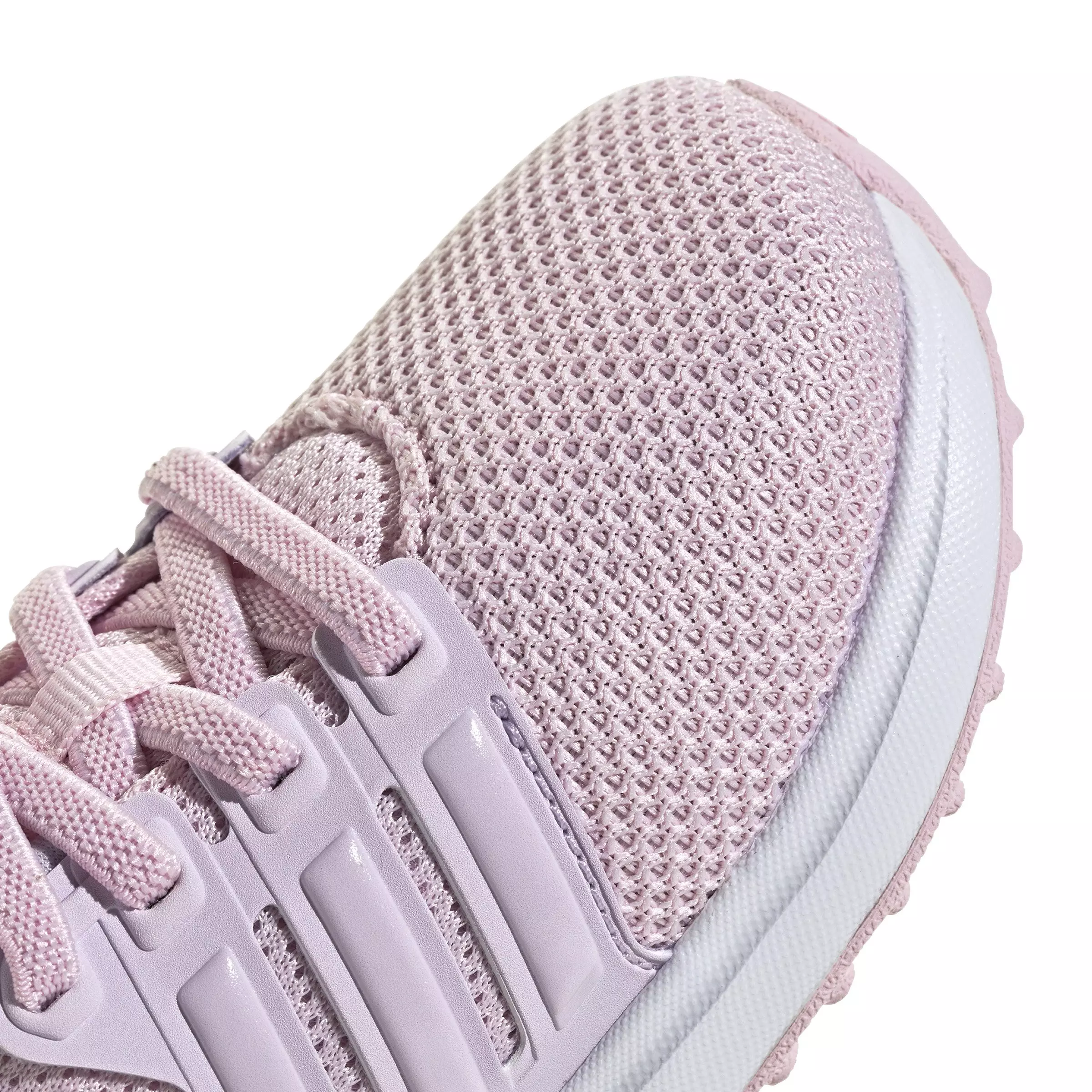 adidas UBounce DNA "Clear Pink/Ftwr White" Toddler Girls' Shoe - PINK/WHITE