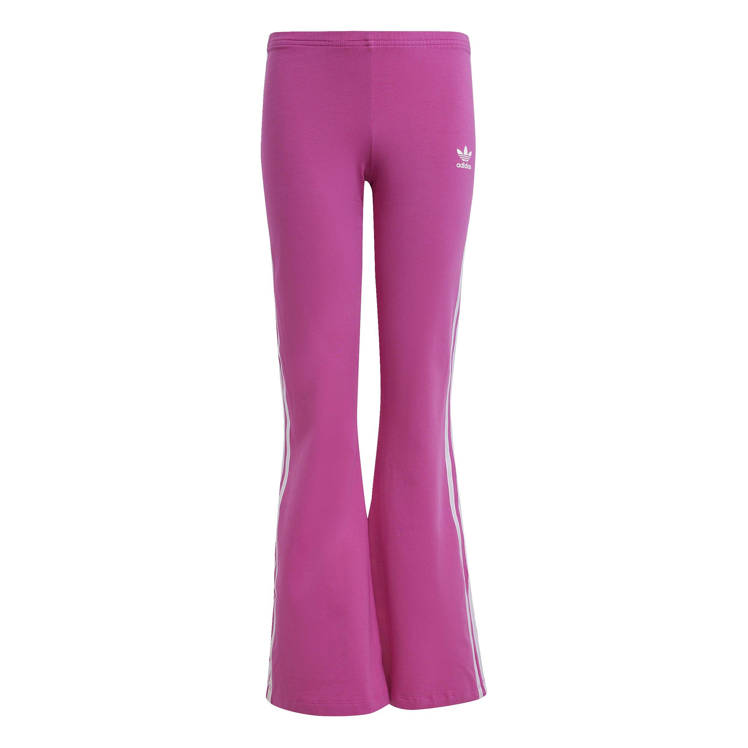 adidas OG 3 Stripe Big Girls' Flare Pants - Pink