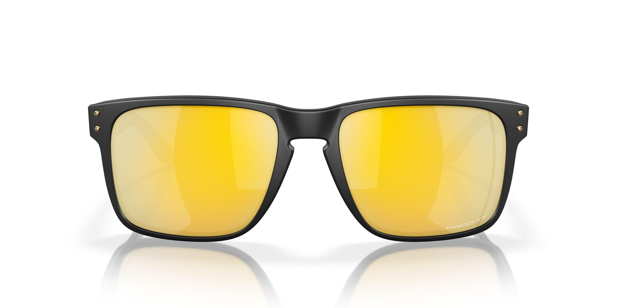 Oakley Holbrook XL Sunglasses - BLACK/GOLD Thumbnail View 2