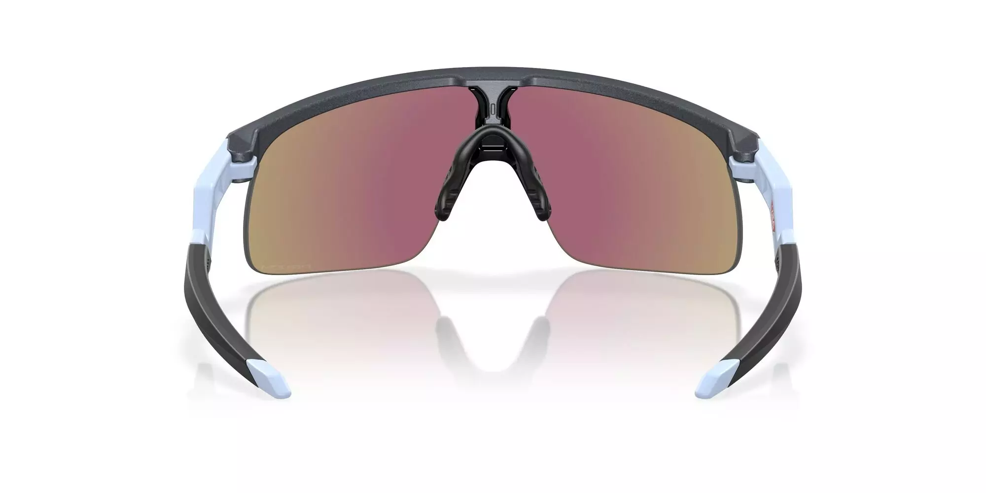 Oakley Resistor Sunglasses (Youth Fit) - Prizm Sapphire Lenses and Blue Steel Frame - BLUE