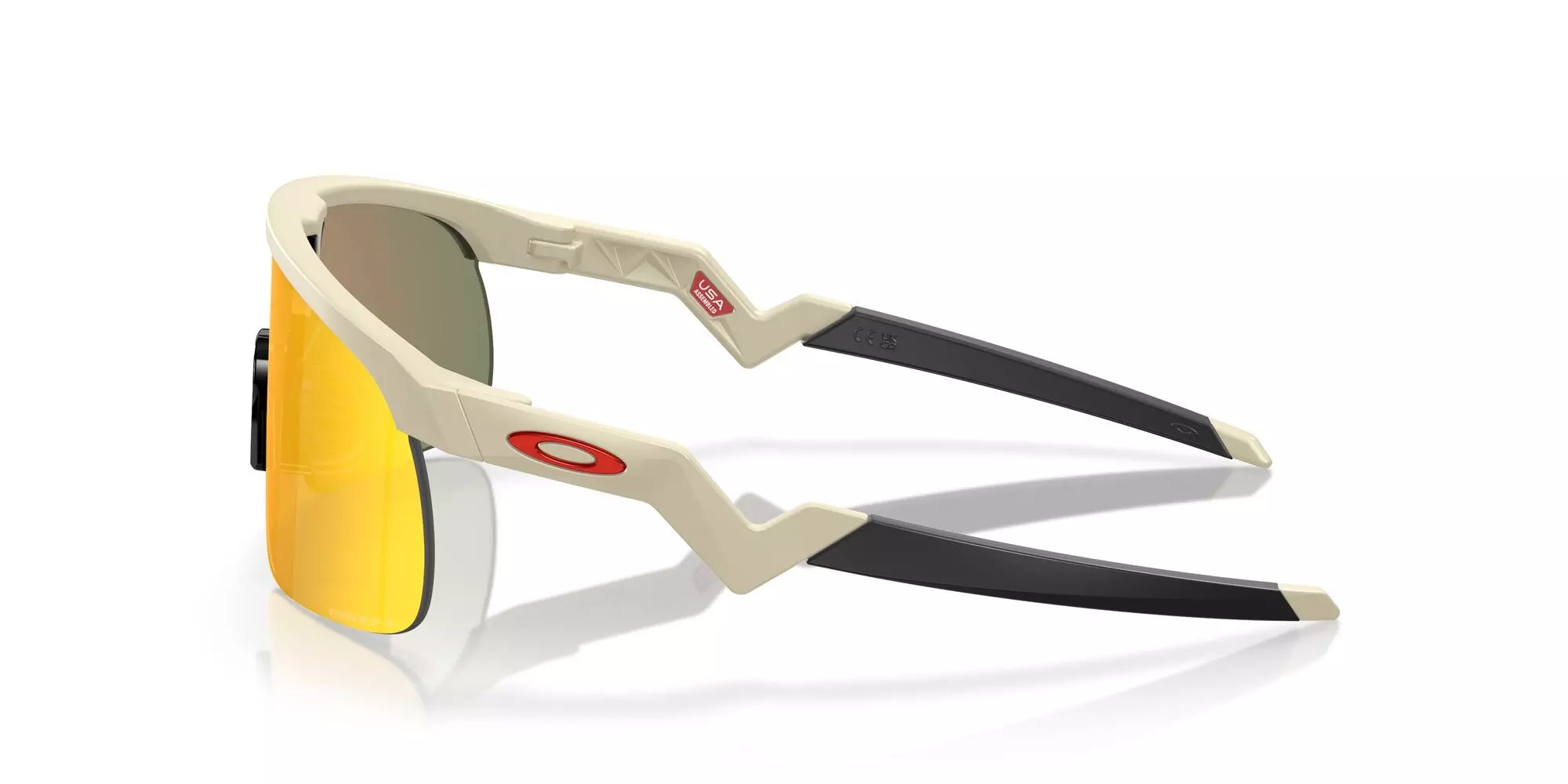 Oakley Youth Resistor Prizm Ruby Sunglasses - Sand - RED