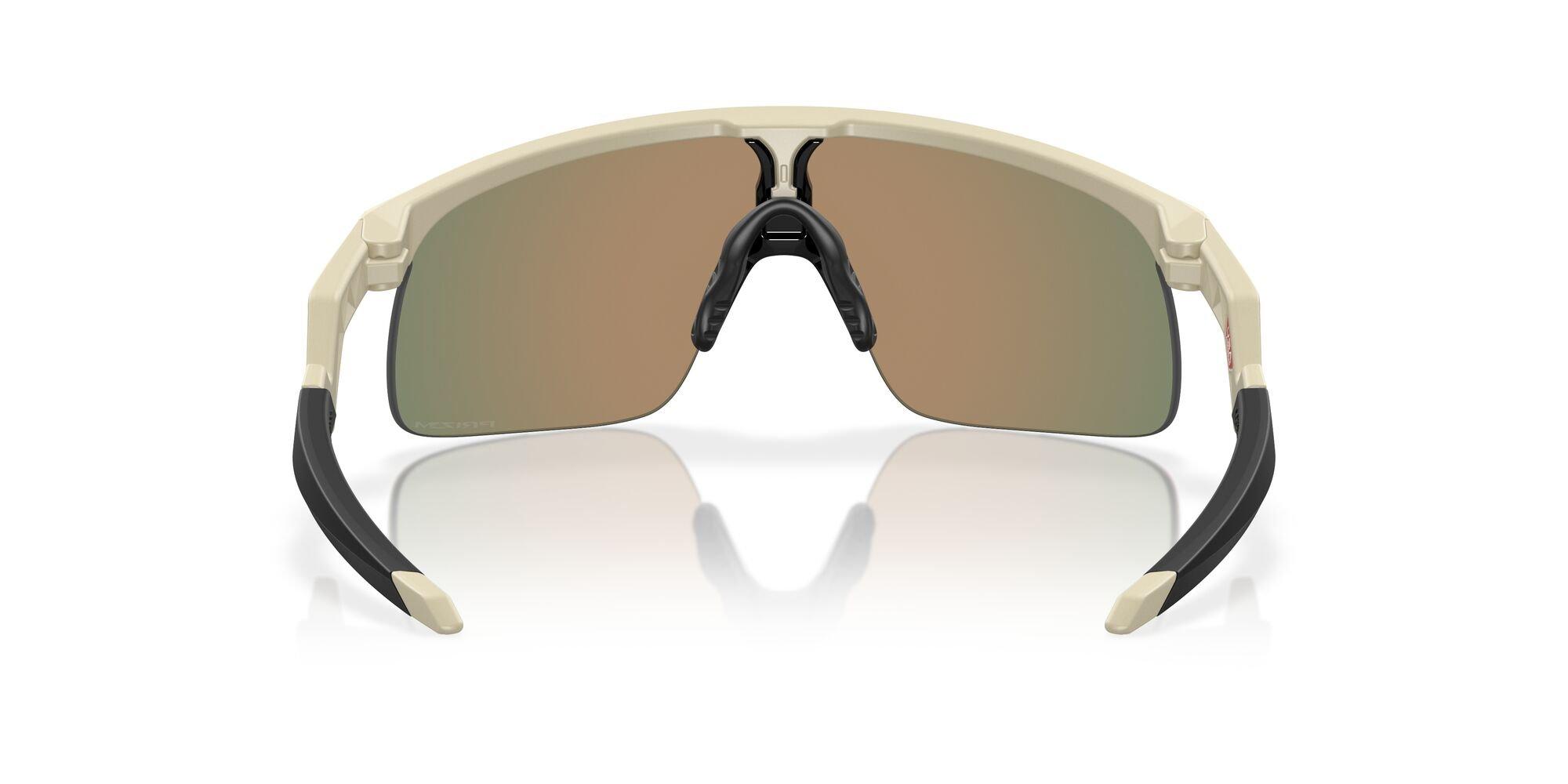 Oakley Resistor Sunglasses (Youth Fit) - Prizm Ruby Lenses and Sand Frame