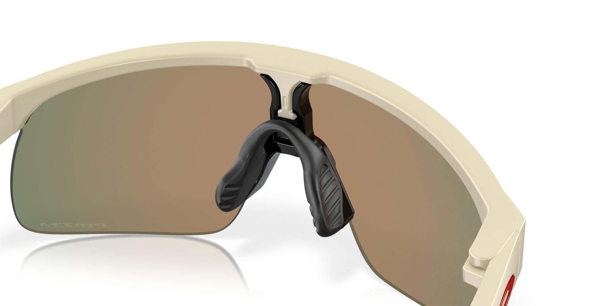 Oakley Resistor Sunglasses (Youth Fit) - Prizm Ruby Lenses and Sand Frame