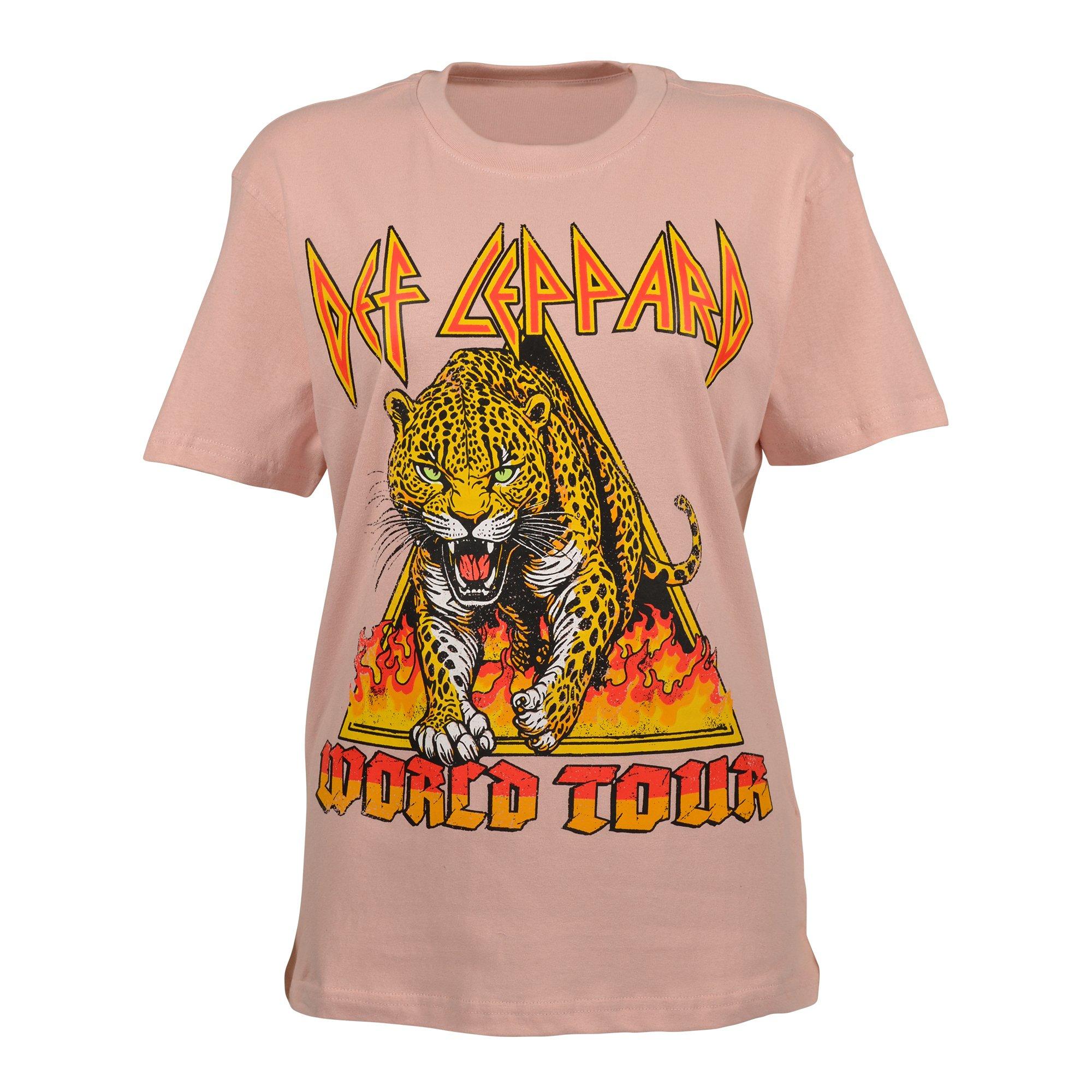 Reason Women's Def Leppard Graphic Tee - Mauve - MAUVE Thumbnail View 1